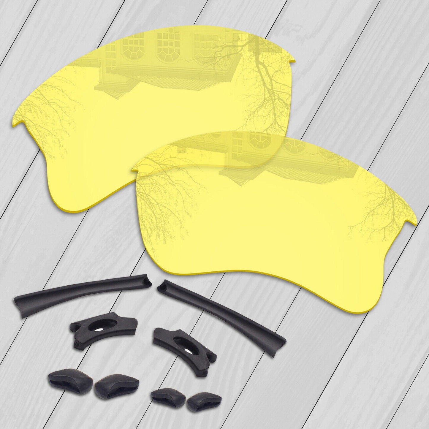 POLARIZED Replacement Lenses For-Oakley Flak Jacket XLJ & Kits Anti-Scratch Opt