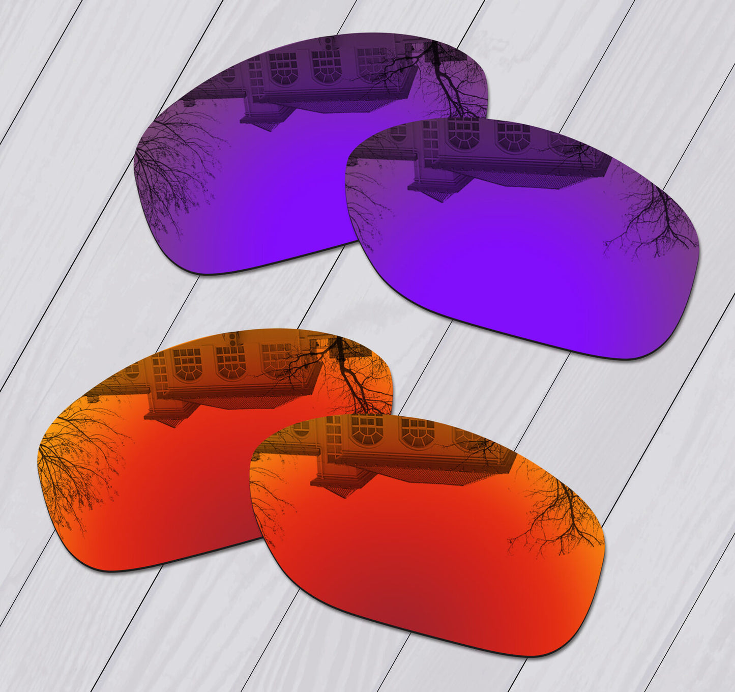 POLARIZED Replacement Lot Lenses For-Oakley Pit Bull OO9127 Anti-Scratch