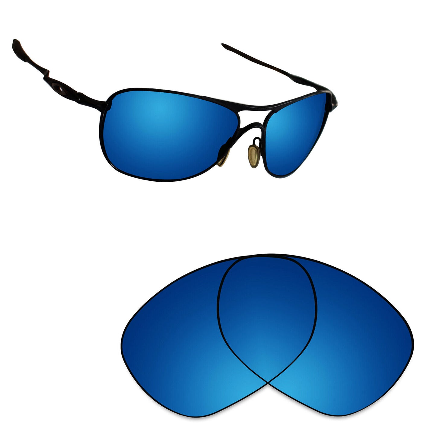 Hawkry Polarized Replacement Lens for-Oakley Crosshair New 2012 Sunglass