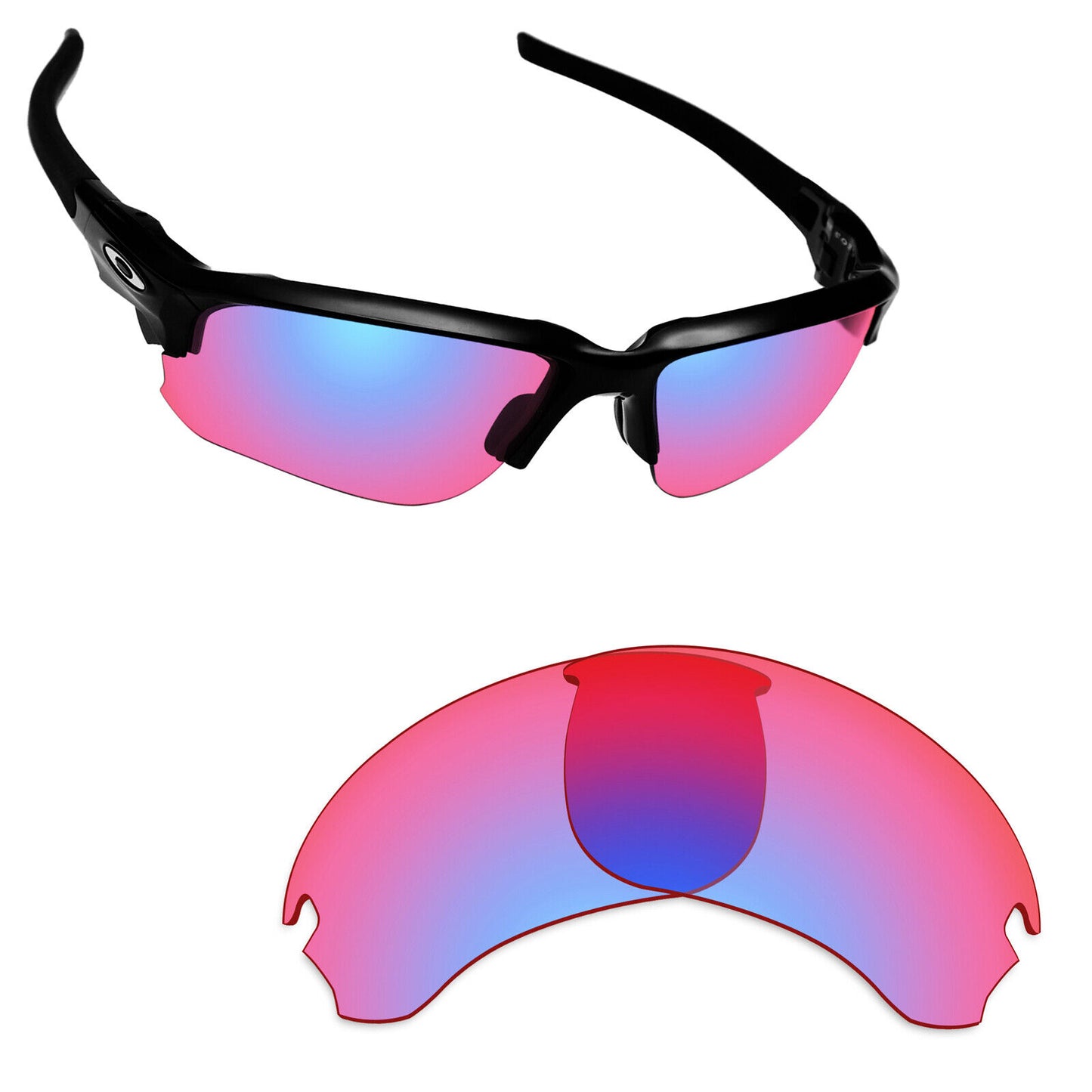 Hawkry Polarized Replacement Lens for-Oakley Si Speed Jacket OO9228 - Multiple