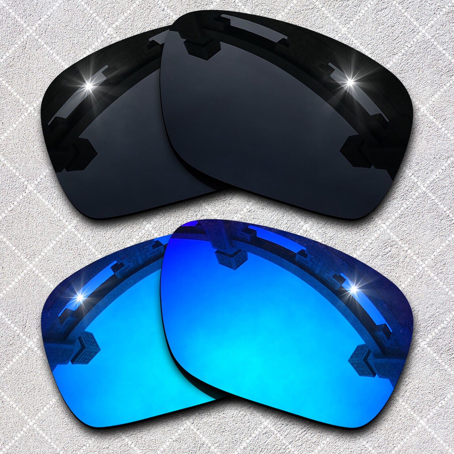 HeyRay Replacement Lenses for Sliver XL OO9341 Sunglasses Polarized -Opt