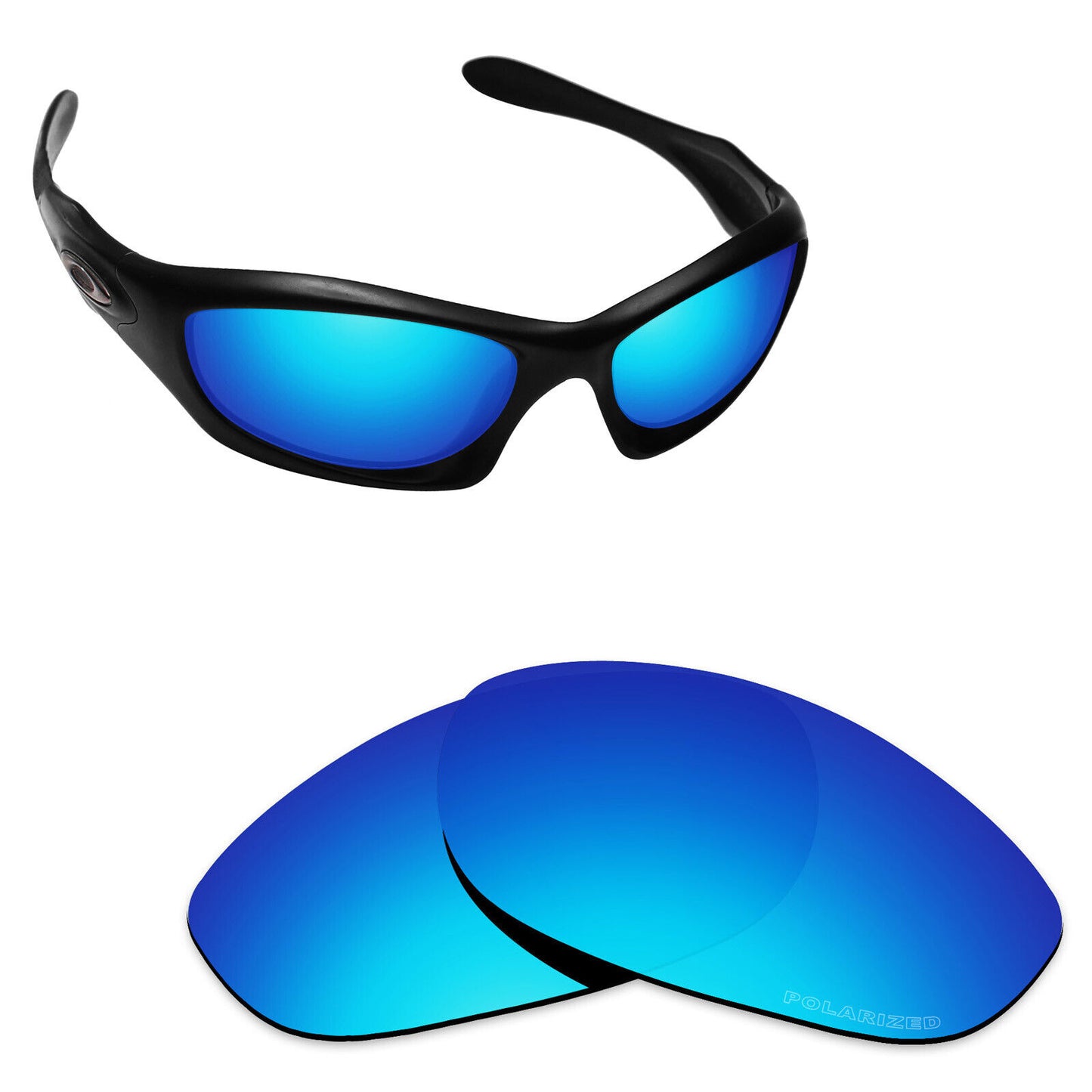 Hawkry Polarized Replacement Lenses for-Oakley Monster Dog Sunglass - Multiple