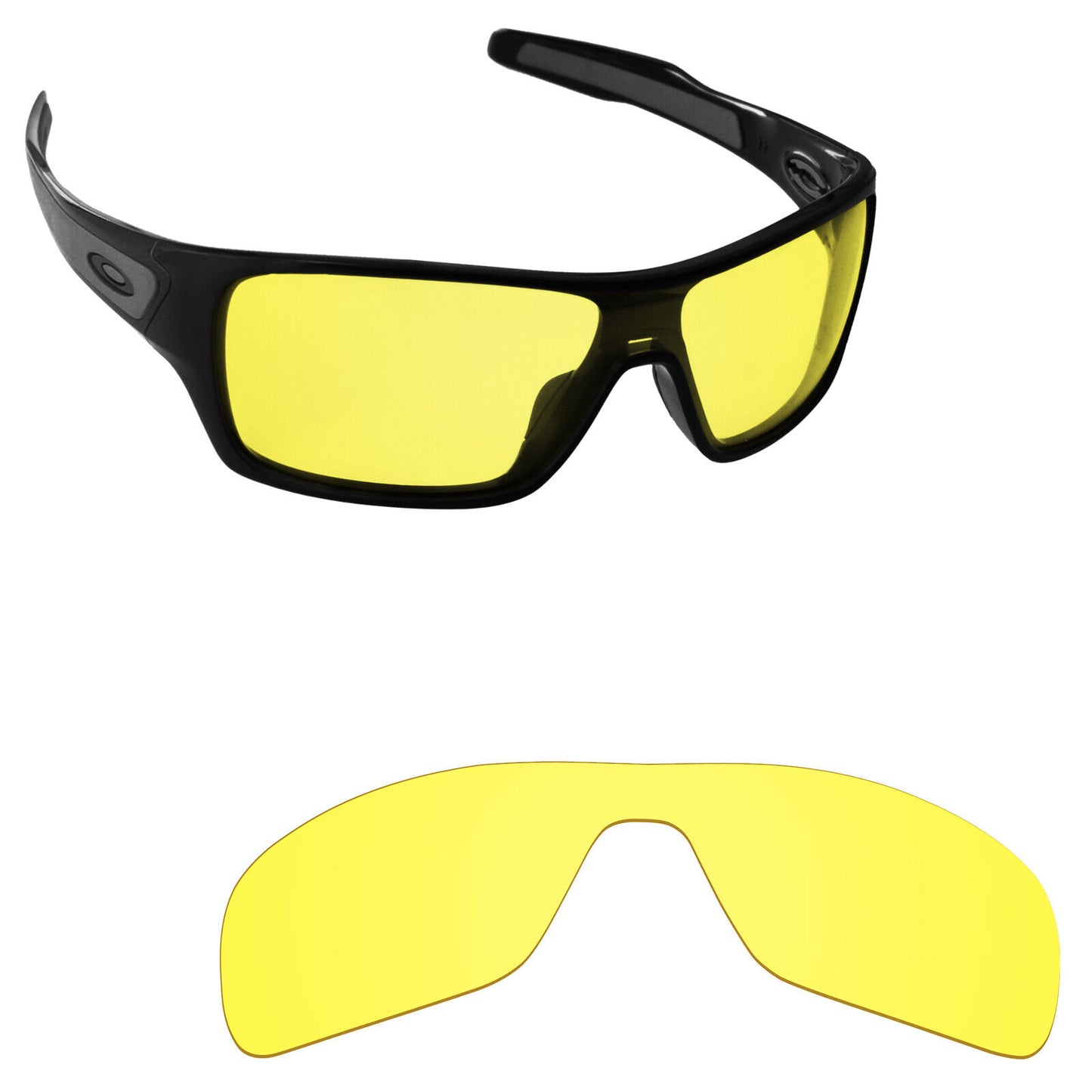 Hawkry Polarized Replacement Lenses for-Oakley Turbine Rotor OO9307 - Options