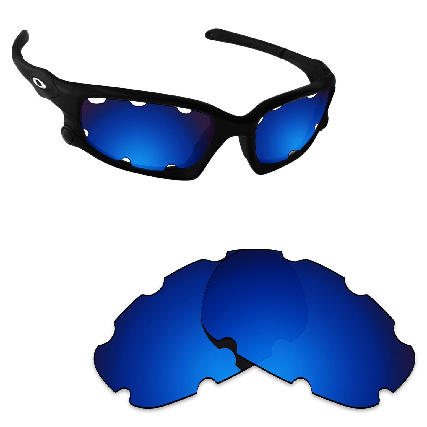 Hawkry Polarized Replacement Lens for-Oakley Split Jacket Vented OO9099 Multiple
