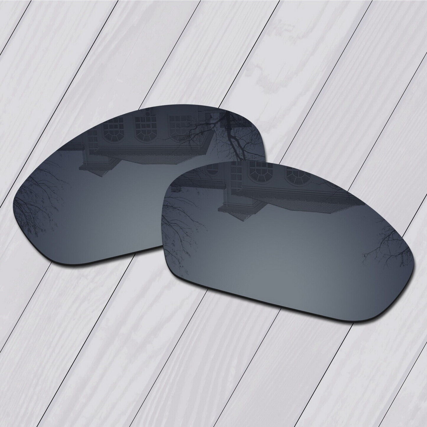 POLARIZED Replacement Lenses For-Oakley Straight Jacket 2007 Anti-Scratch Option