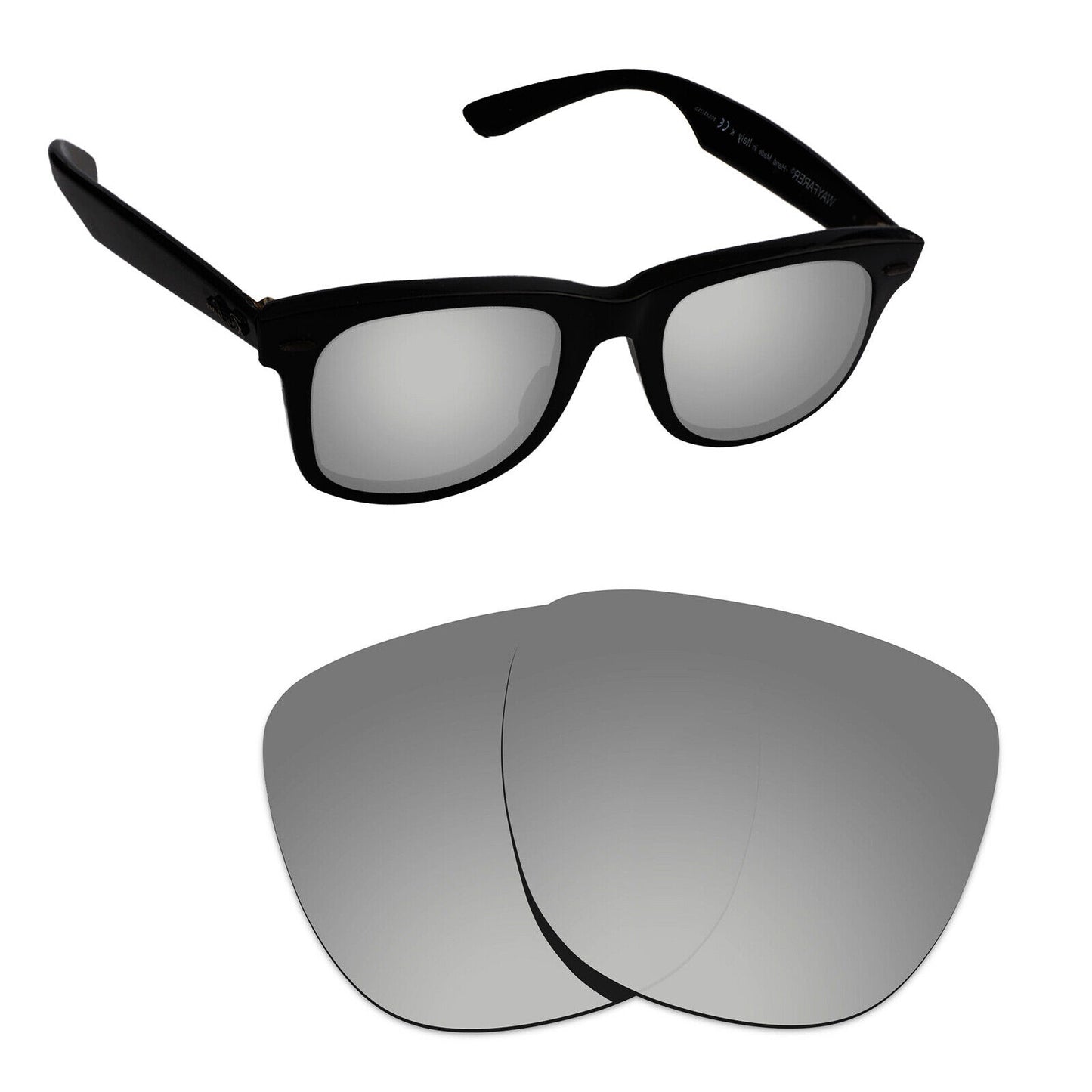 Hawkry Polarized Replacement Lenses for - RayBan-RB2140-50 Sunglass - Multiple