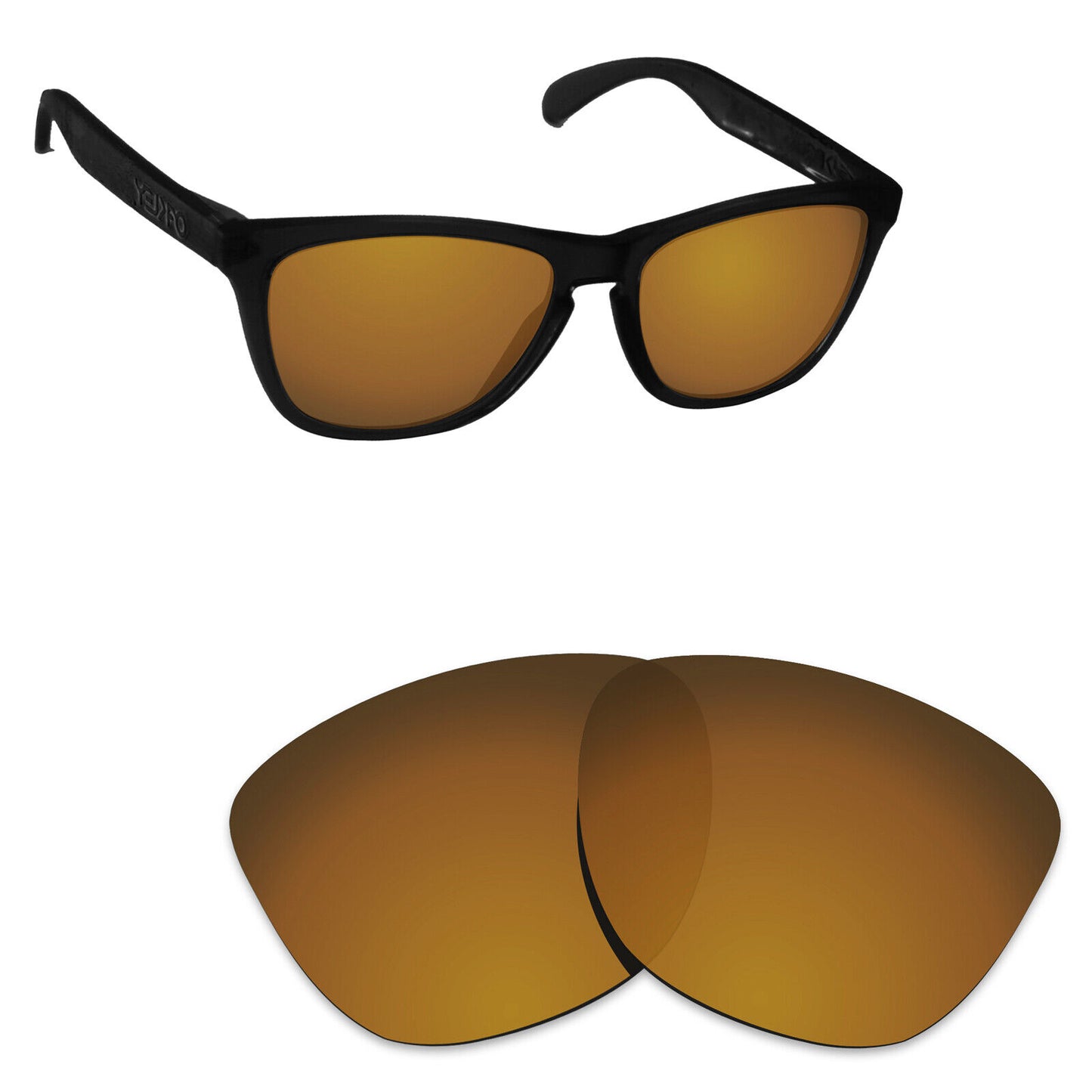 Hawkry Polarized Replacement Lenses for-Oakley Frogskins OO9013 - Multiple