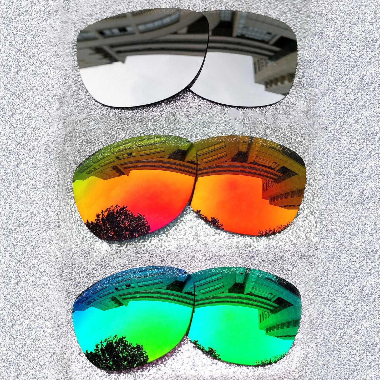 ExpressReplacement Polarized Lenses For-Oakley Frogskins Sunglasses-Opt