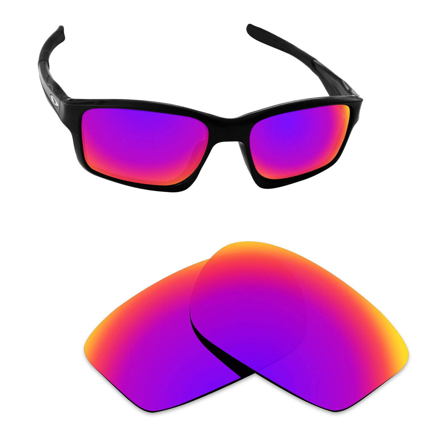Hawkry Polarized Replacement Lenses for-Oakley Chainlink Sunglass-Multiple
