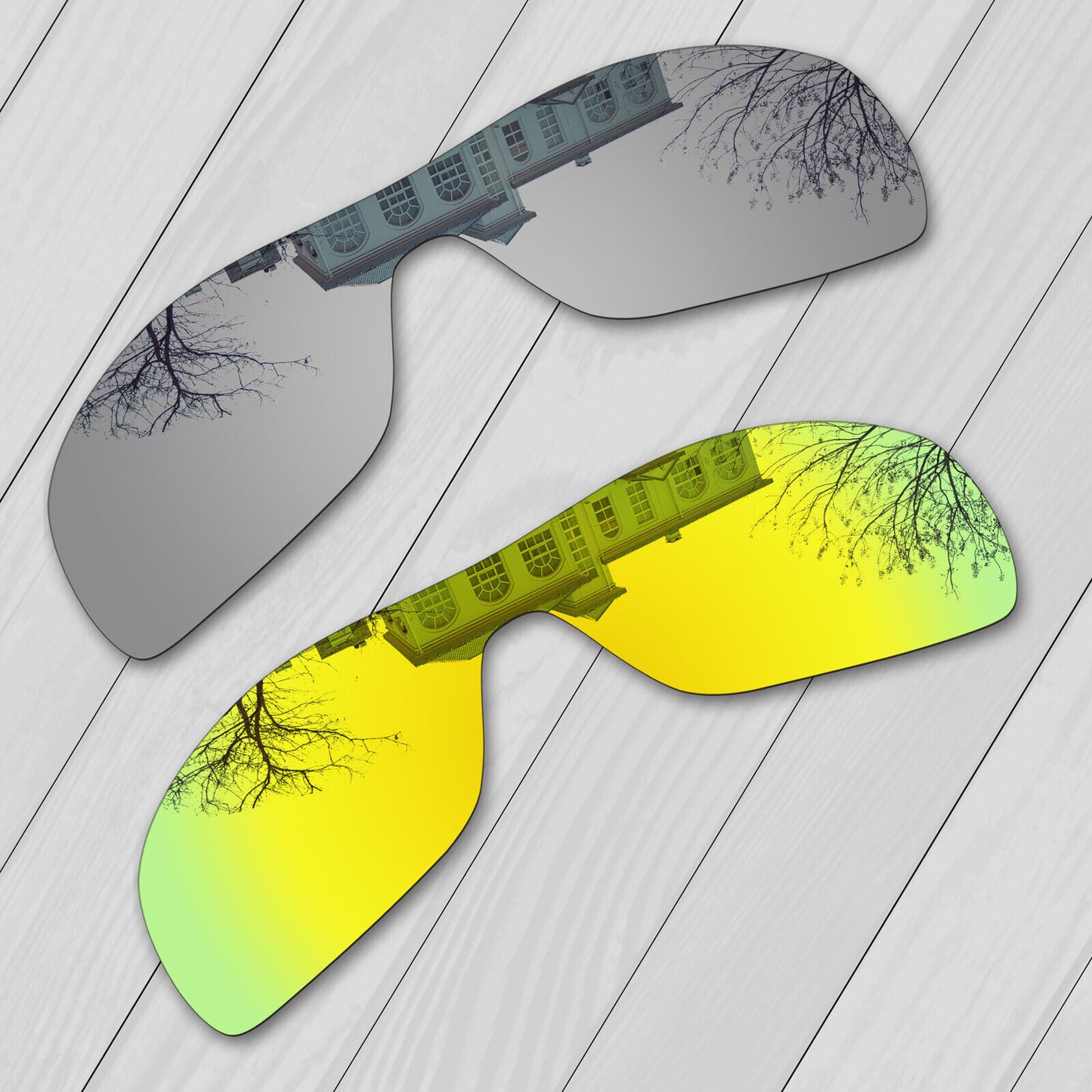 POLARIZED Replacement Lenses For-Oakley Oil Rig Sunglasses Anti-Scratch
