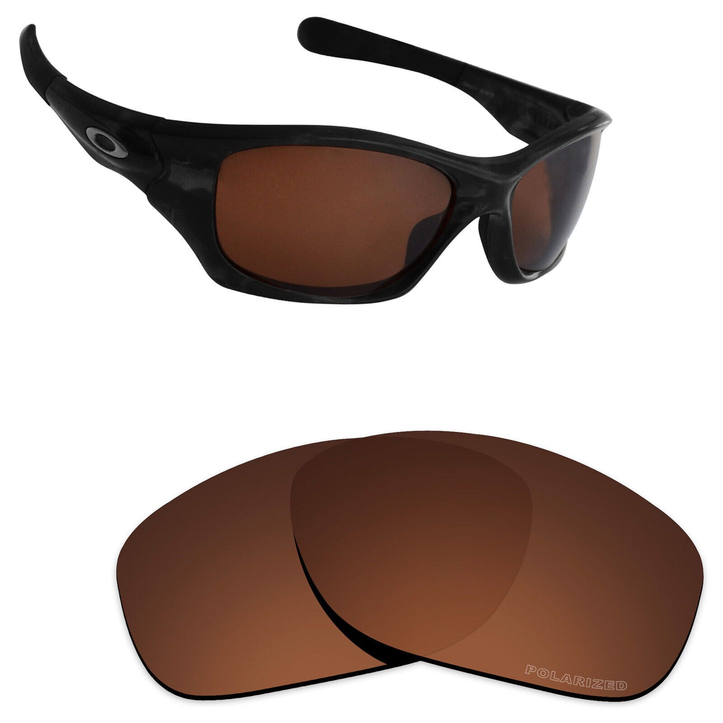Hawkry Polarized Replacement Len for-Oakley Pit Bull Asian Fit Sunglass-Multiple