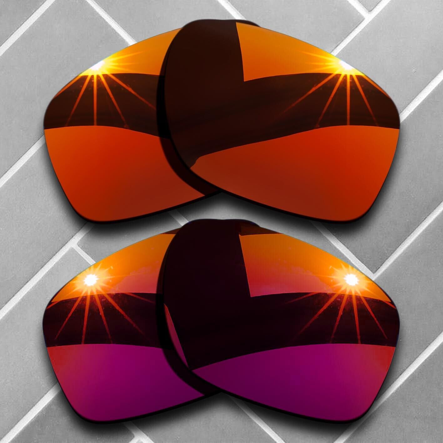 Polarized Anti-Scratch Replacement Lenses for-Oakley Sliver OO9262 Choices US