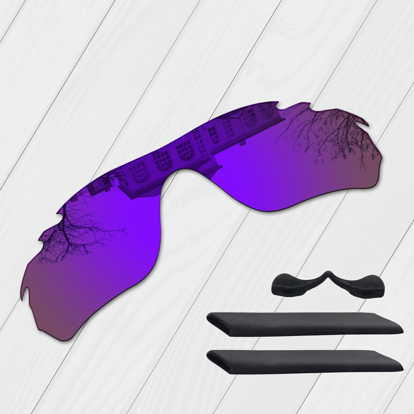 POLARIZED Replacement Lens & Kit For-Oakley RadarLock Edge Vented OO9183 Options
