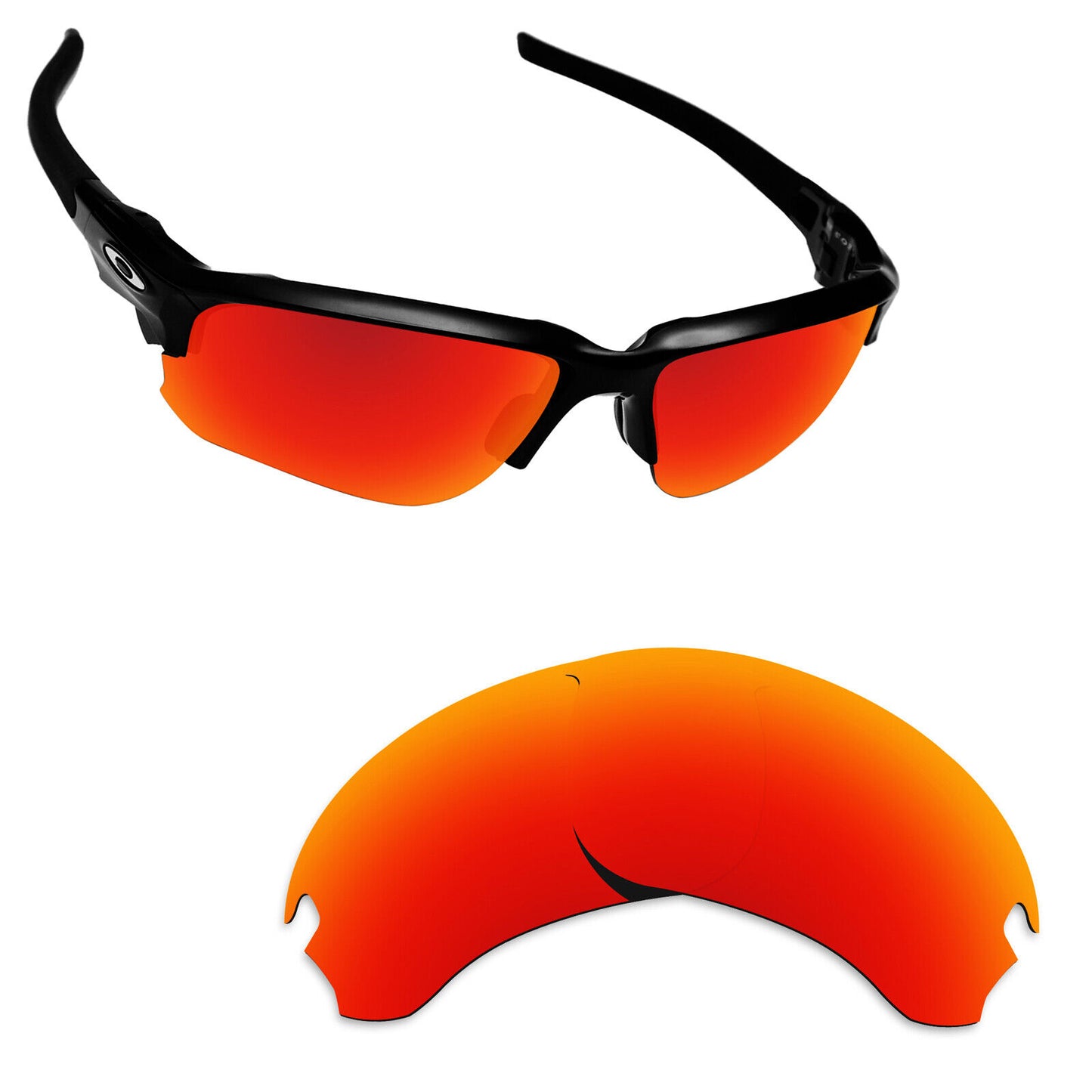 Hawkry Polarized Replacement Lens for-Oakley Si Speed Jacket OO9228 - Multiple