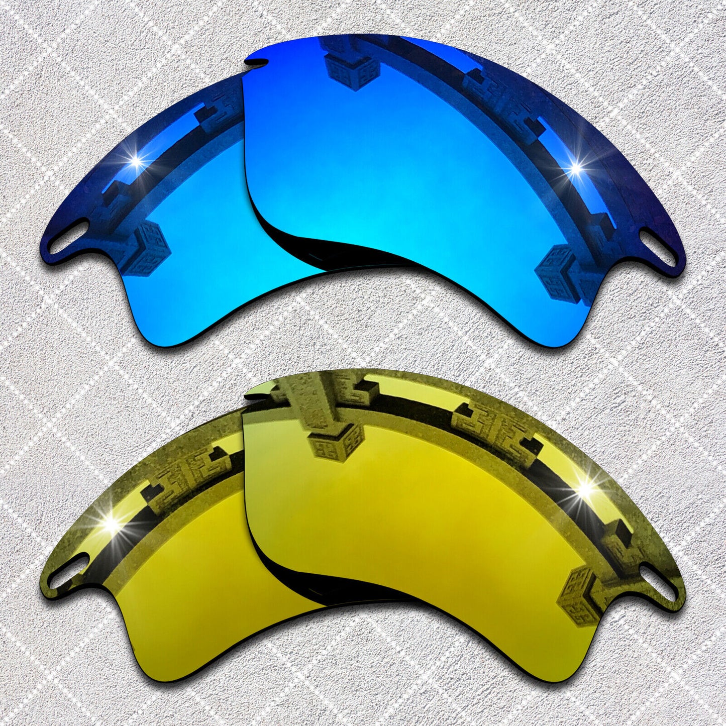 HeyRay Replacement Lenses for Fast Jacket XL OO9156 Sunglasses Polarized-Options