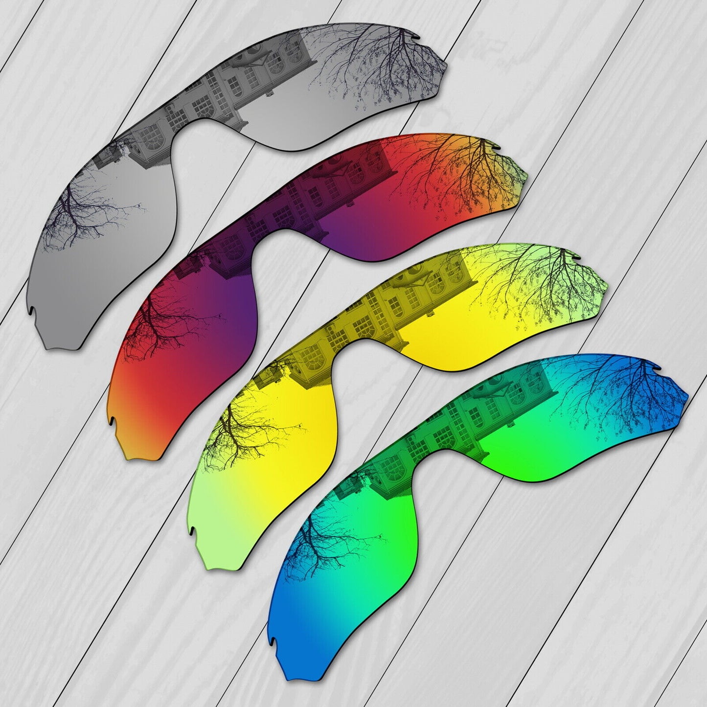 POLARIZED Replacement Lenses & Kit For-Oakley Radar Edge OO9184 Anti-Scratch