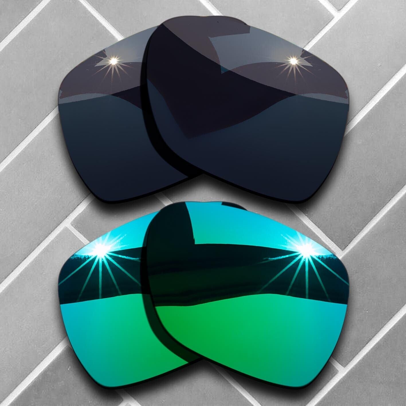 Polarized Anti-Scratch Replacement Lenses for-Spy Optic Cyrus Frame Choices US