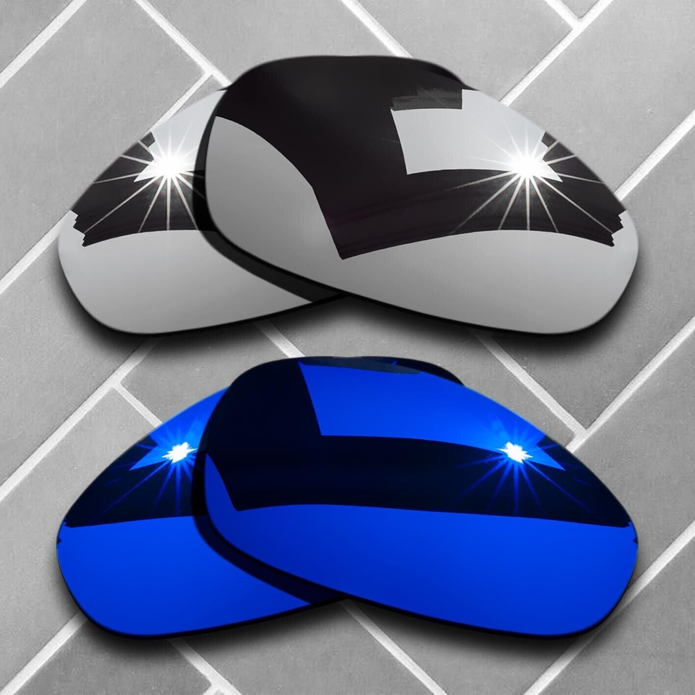 Replacement Rubber Kit Polarized Lenses for-Oakley Juliet Sunglass Choices US