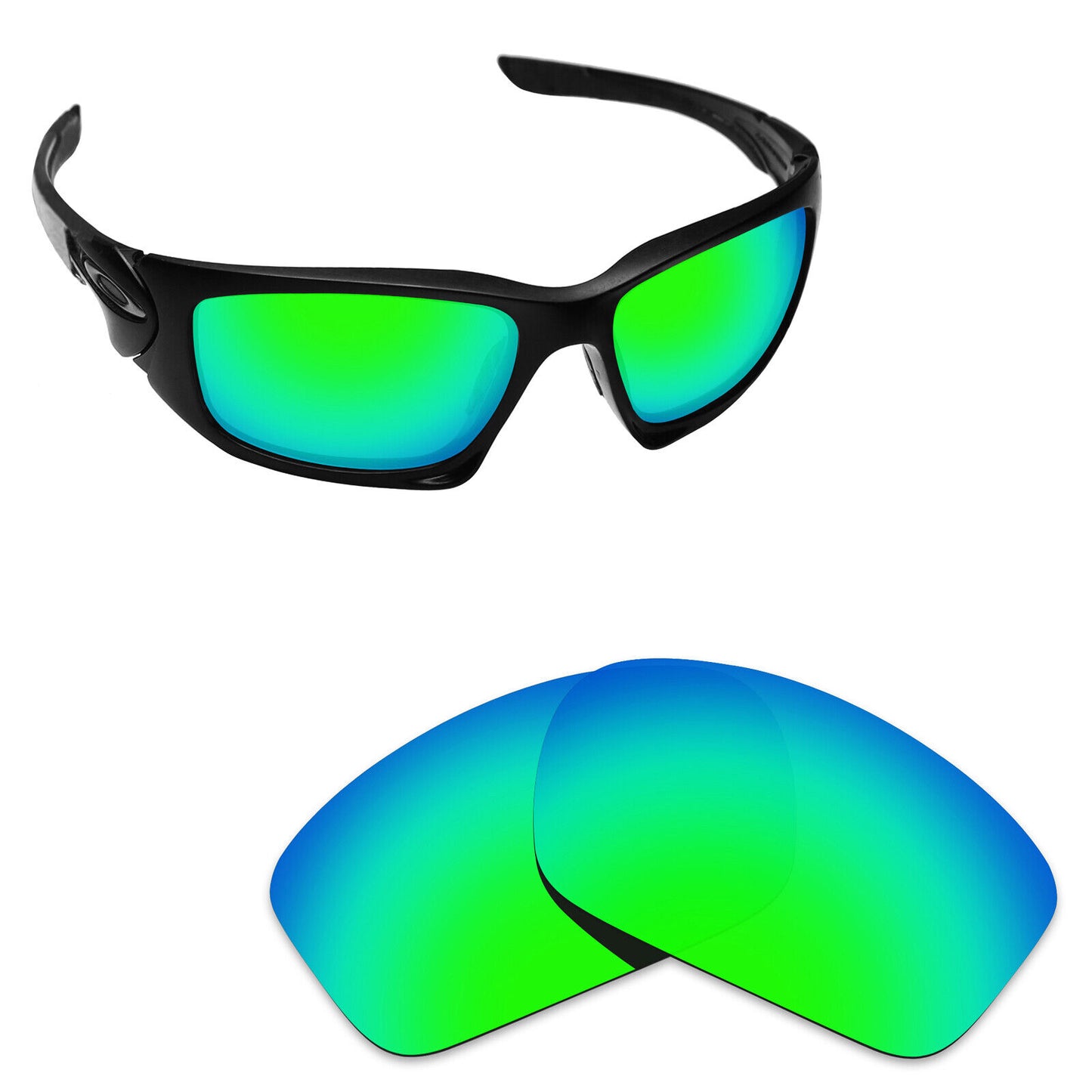 Hawkry Polarized Replacement Lenses for-Oakley Scalpel OO9095 Sunglass - Options