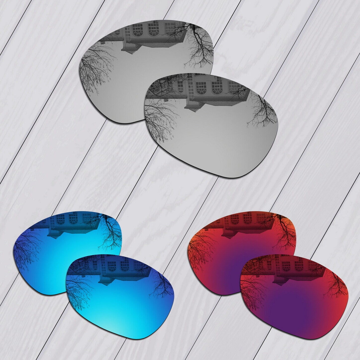 POLARIZED Replacement Lenses For-Oakley Crosshair 2012 Anti-Scratch Options