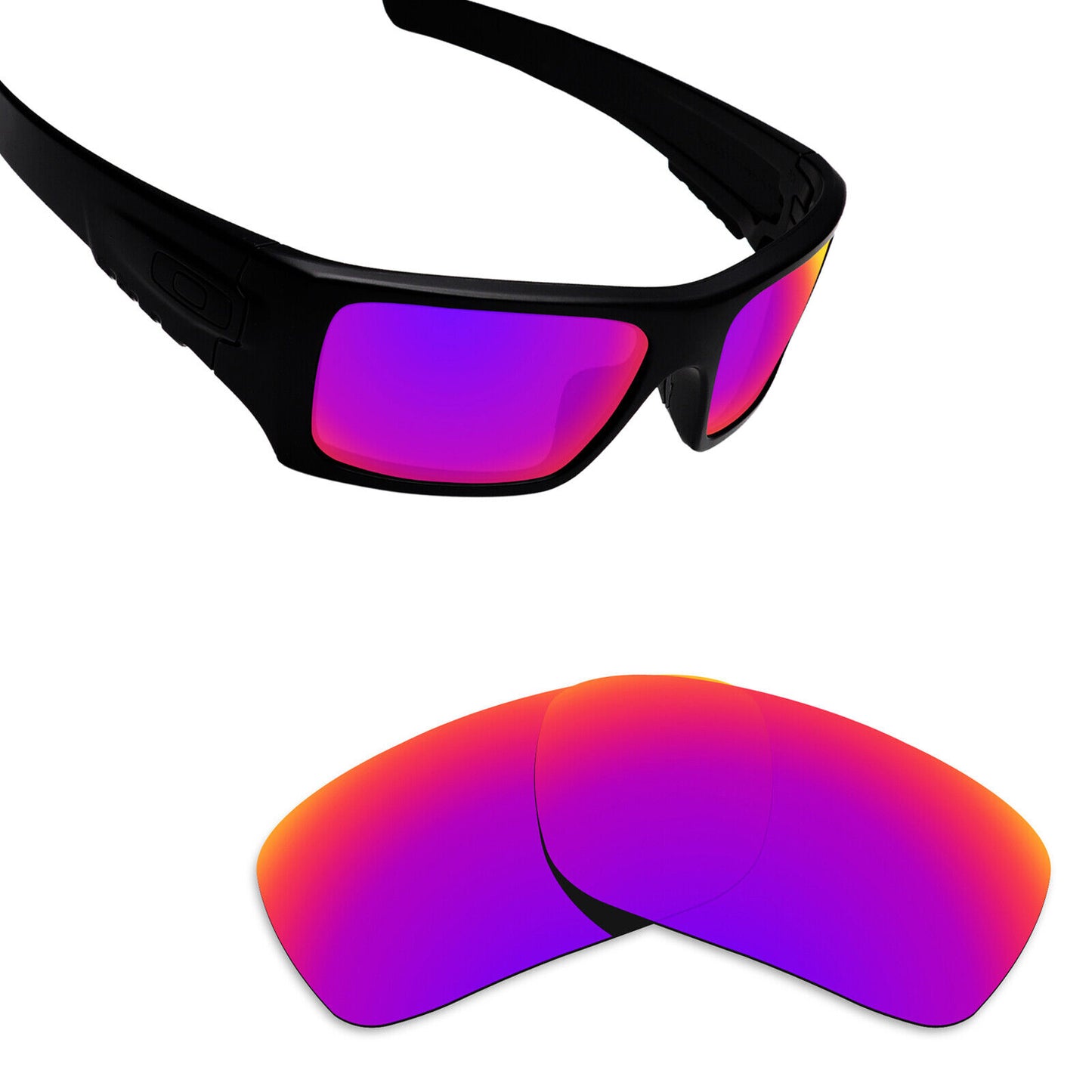 Hawkry Polarized Replacement Lenses for-Oakley SI Industrial Det Cord OO9253 Opt