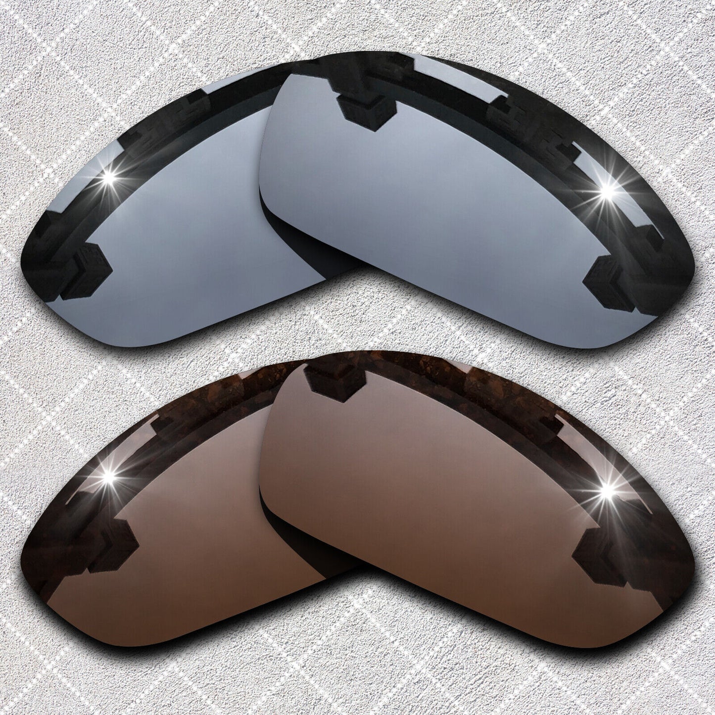 HeyRay Replacement Lenses for Straight Jacket 2007 Sunglasses Polarized - Opt