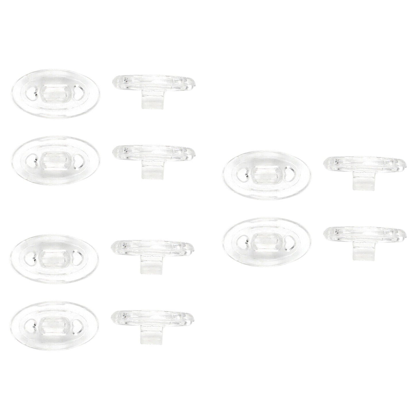 Hawkry Replacement Rubber Nosepads & Nosepieces for-Oakley Whisker Sunglass -Opt