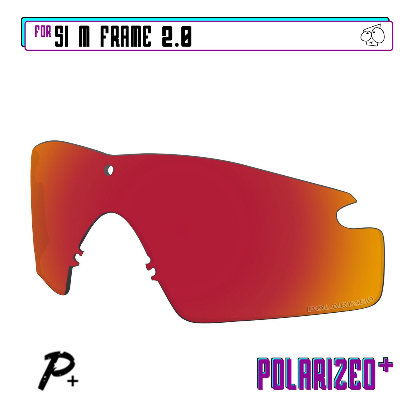 POLARIZED Replacement Lot Lenses For-Oakley Si M Frame 2.0 Sunglasses