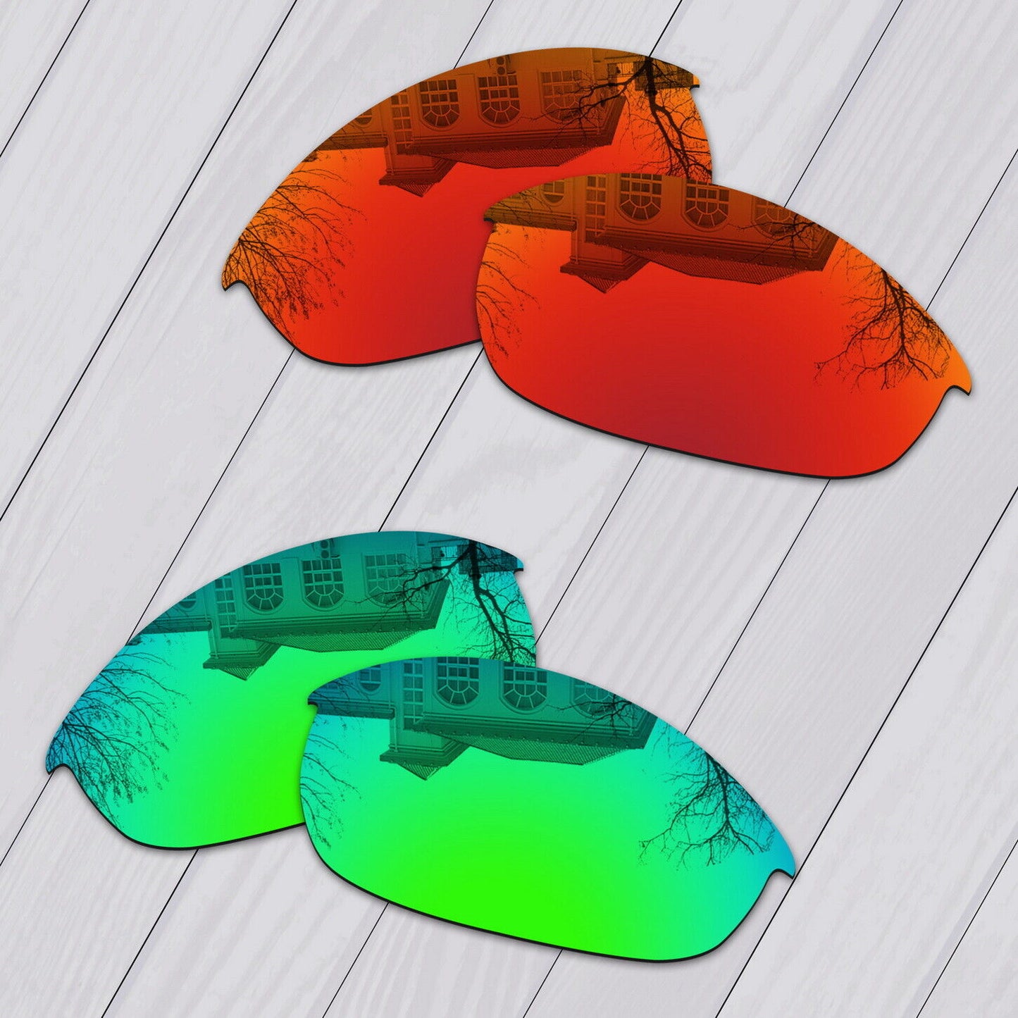 POLARIZED Replacement Lenses&Kit For-Oakley Half Jacket Sunglasses Anti-Scratch