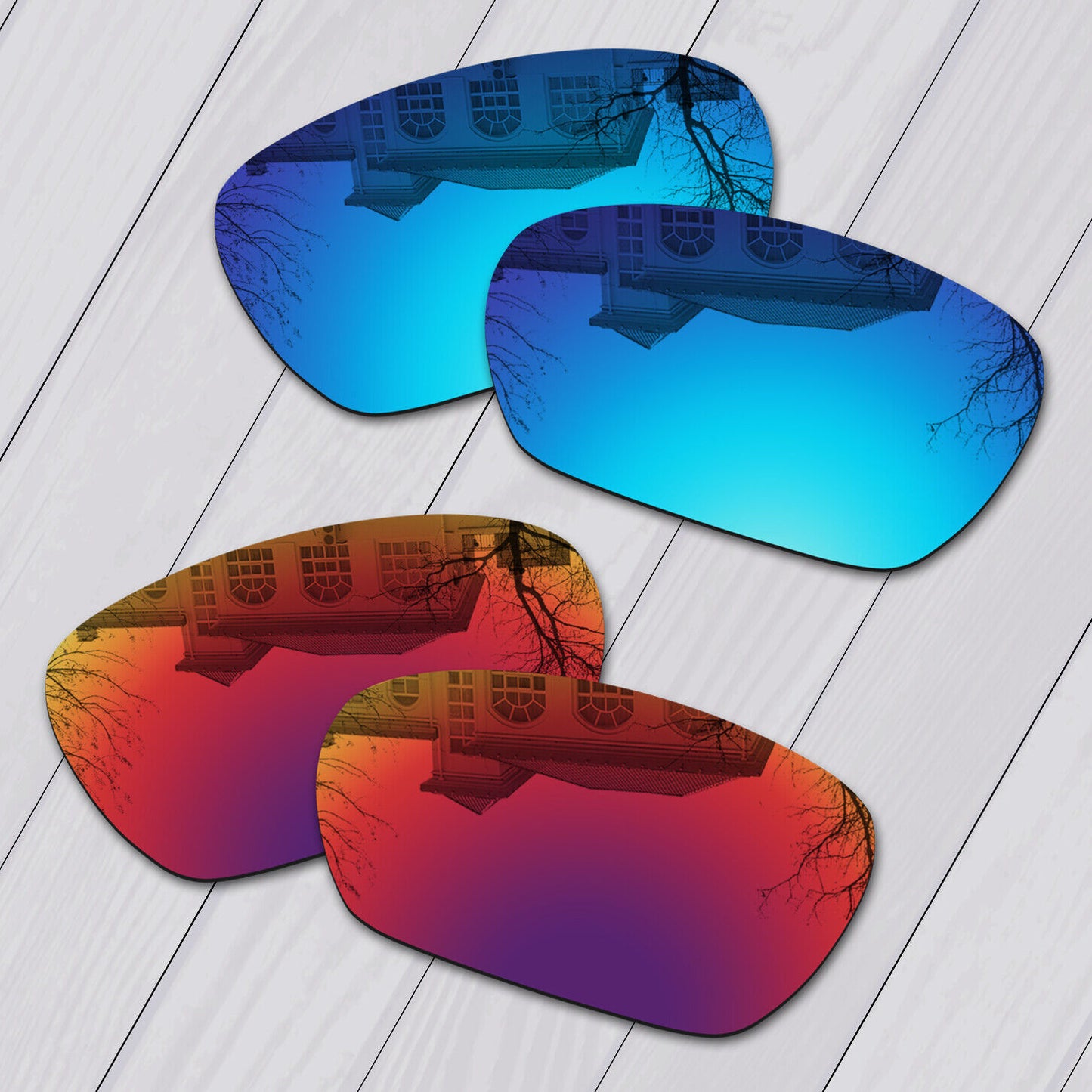 POLARIZED Replacement Lenses For-Oakley Jury OO4045 Sunglasses Anti-Scratch