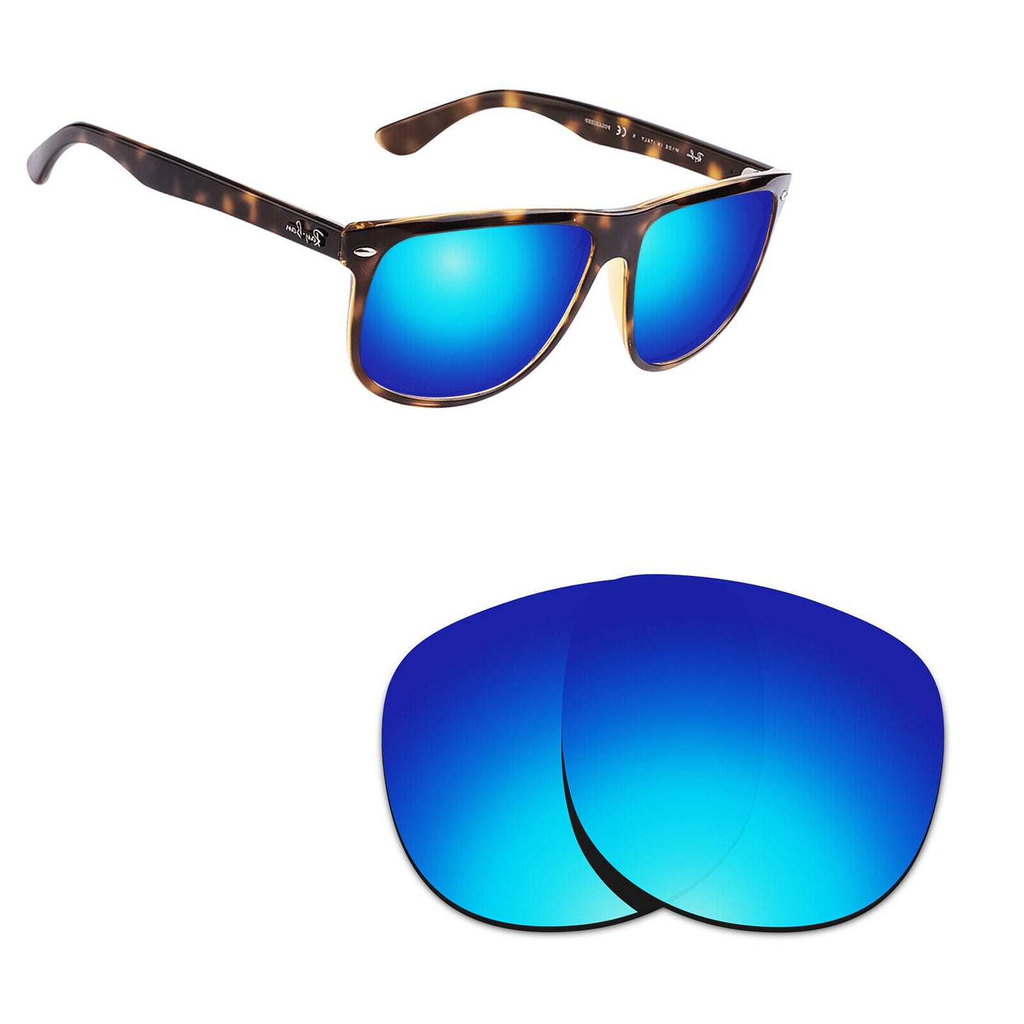 Hawkry Polarized Replacement Lens for-RayBan RB4147-60 Sunglass - Options