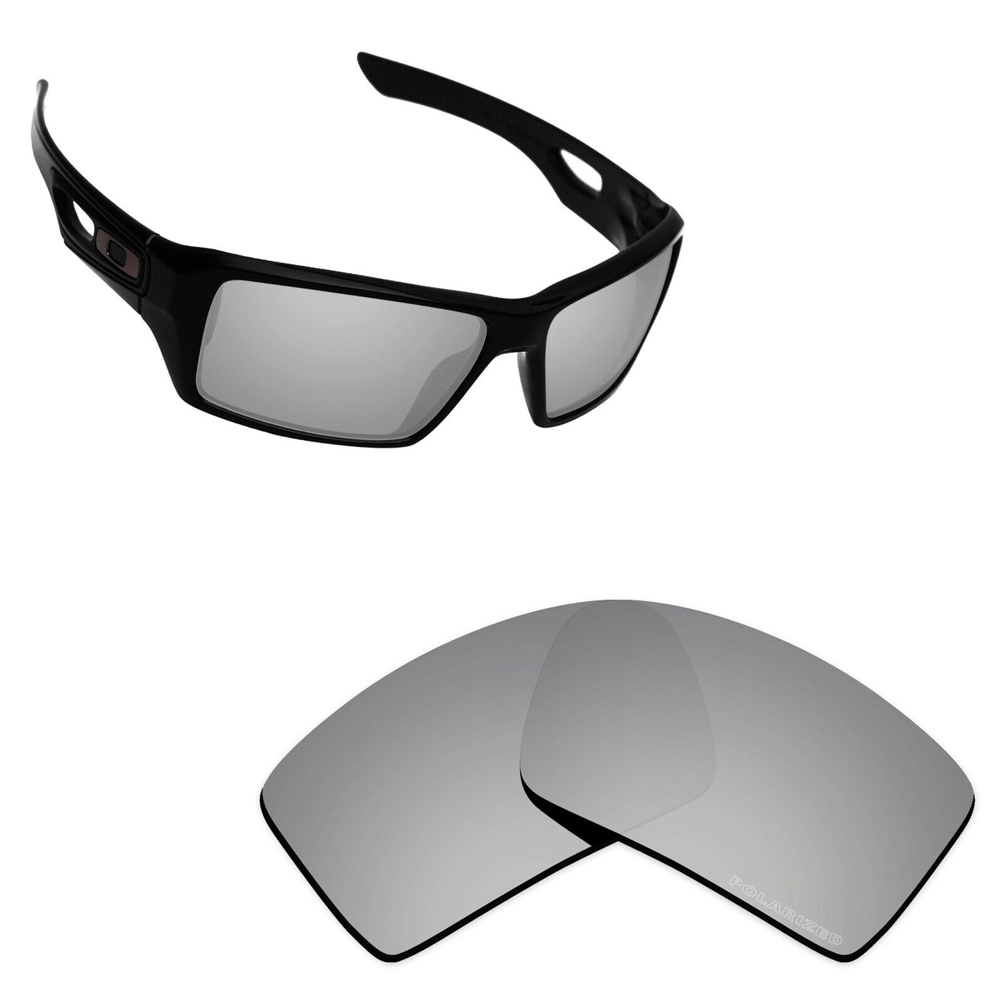 Hawkry Polarized Replacement Lenses for-Oakley Eyepatch 2 OO9136 - Options