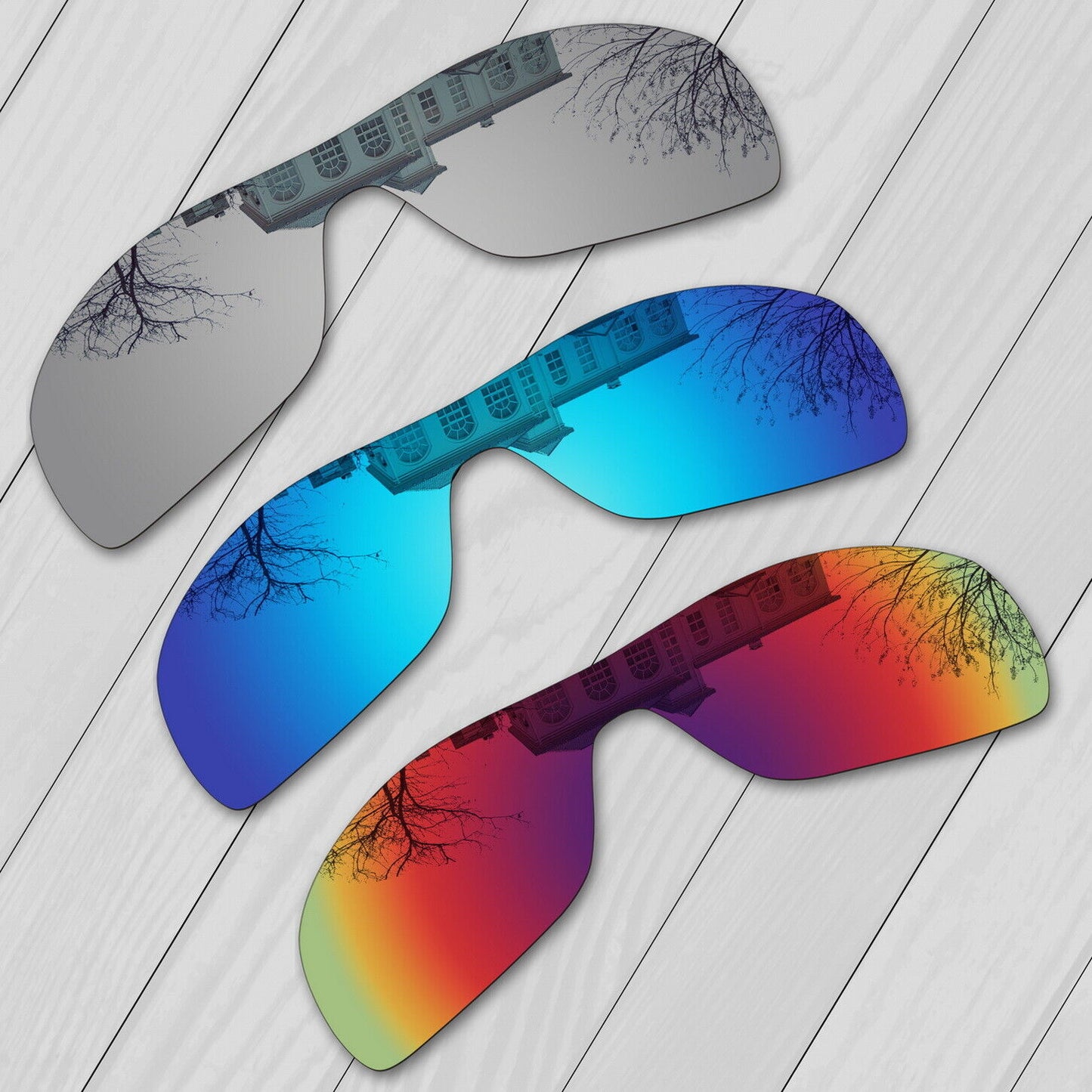 POLARIZED Replacement Lot Lens for-Oakley Antix Sunglasses Anti-Scratch