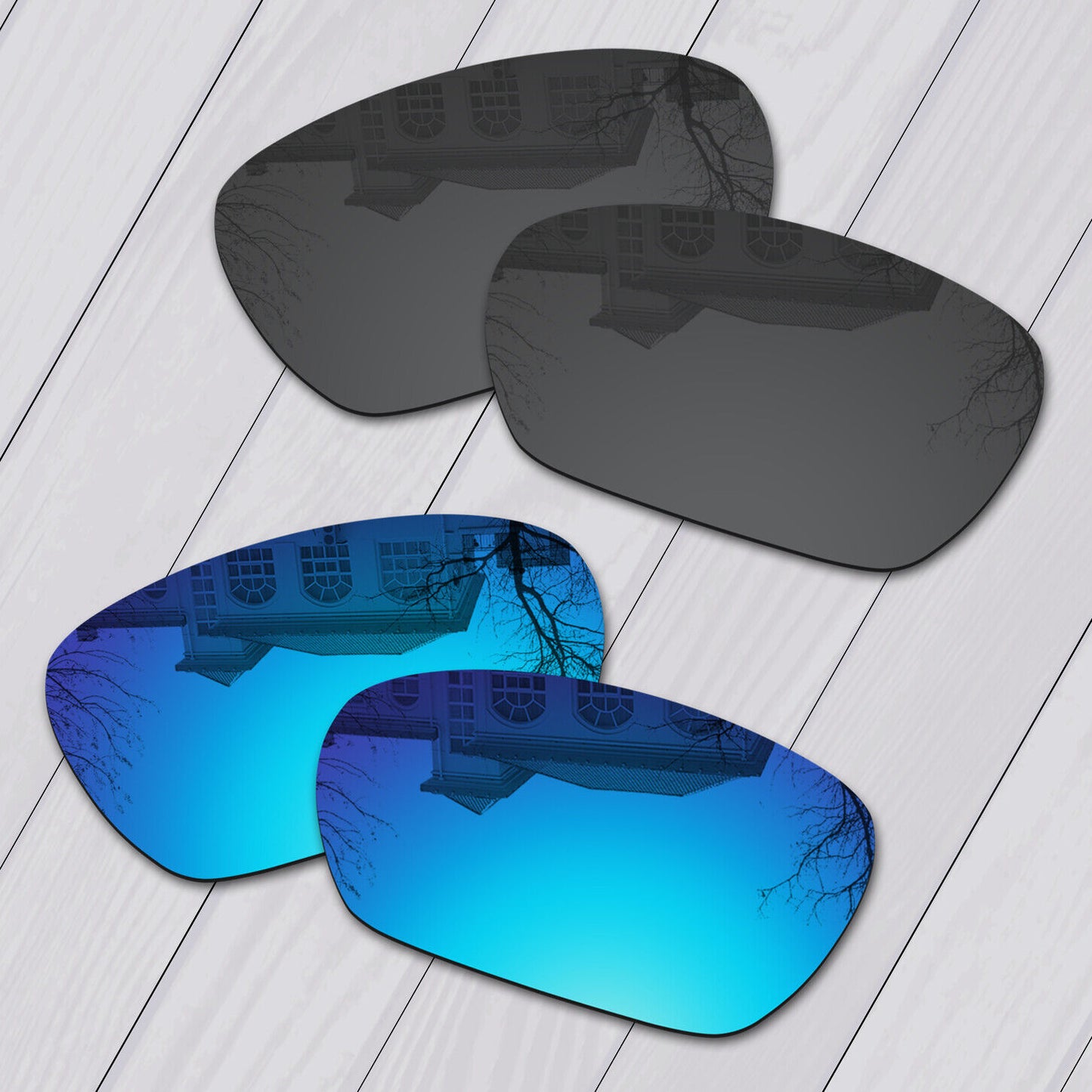 POLARIZED Replacement Lot Lenses For-Oakley Spike Sunglasses Anti-Scratch