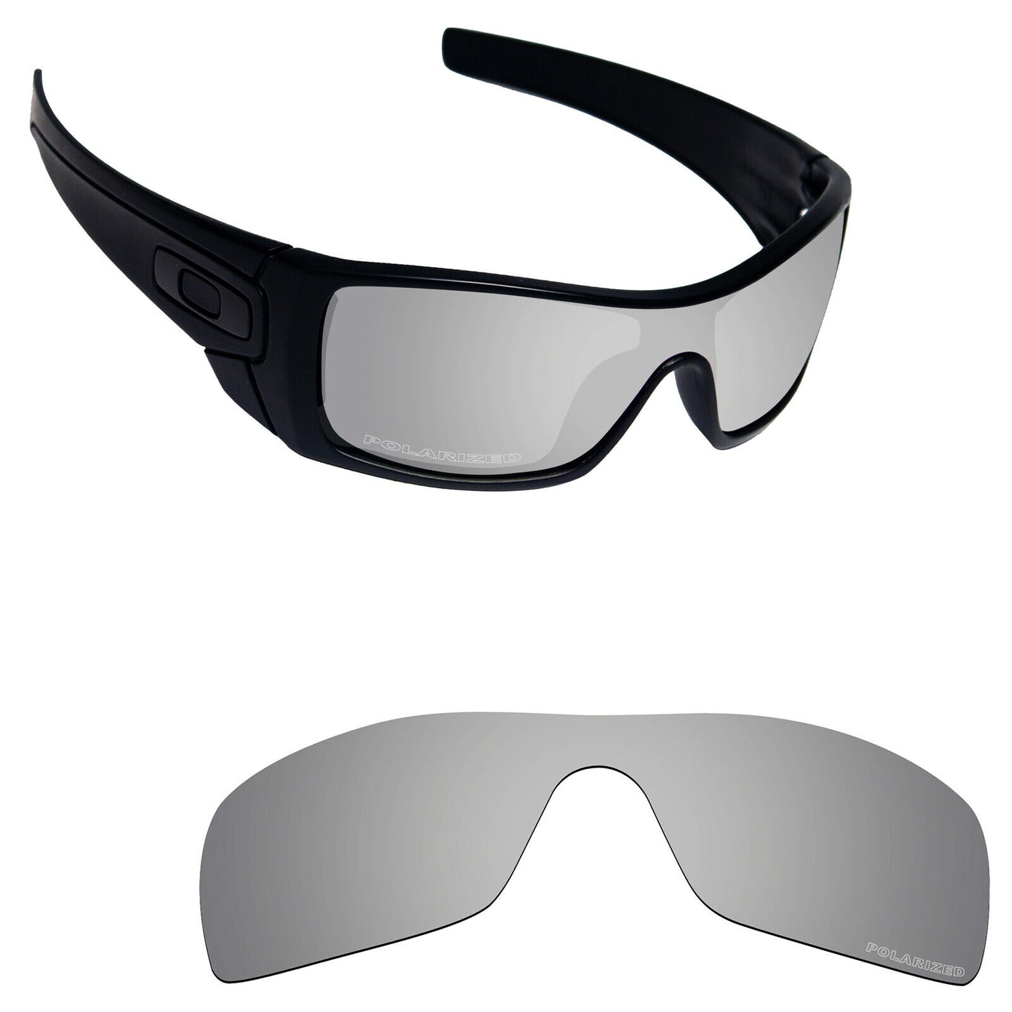 Hawkry Polarized Replacement Lenses for-Oakley Batwolf OO9101 Sunglass -Multiple