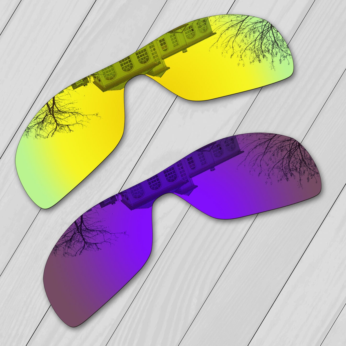 POLARIZED Replacement Lenses For-Oakley Oil Rig Sunglasses Anti-Scratch