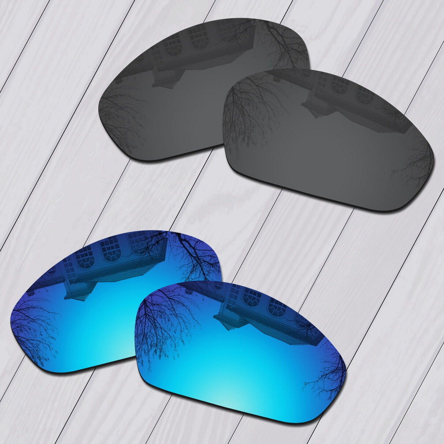 POLARIZED Replacement Lenses For-Oakley Monster Dog Sunglasses Anti-Scratch