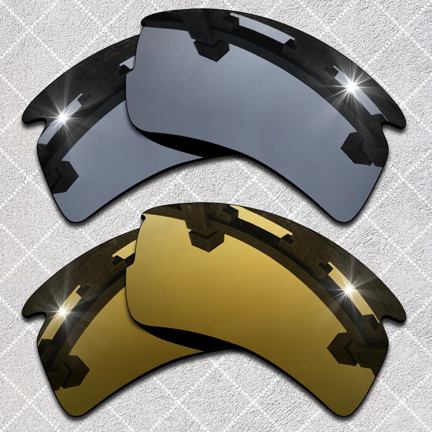 HeyRay Replacement Lenses for Flak 2.0 XL OO9188 Sunglasses Polarized - Options
