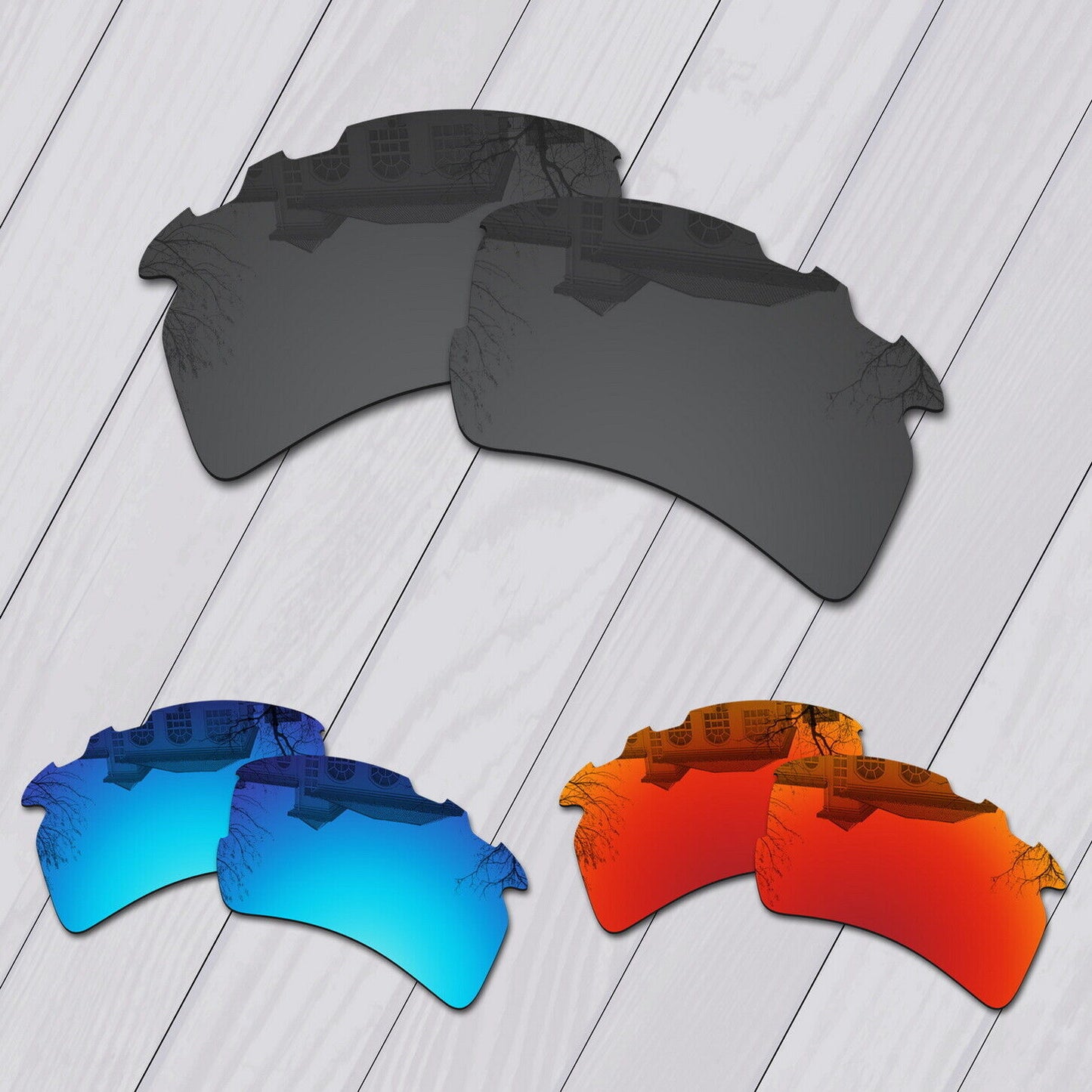 POLARIZED Replacement Lens & Kit For-Oakley Flak 2.0 XL Vented Sunglass Options