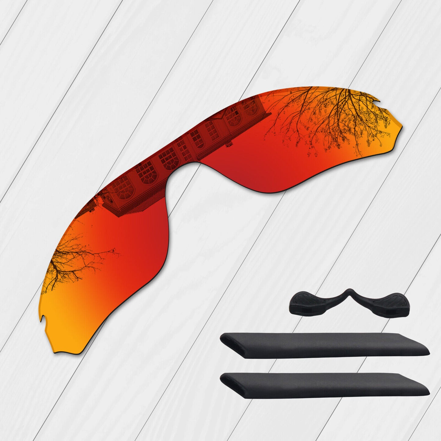 POLARIZED Replacement Lens & Kit For-Oakley RadarLock Edge OO9183 Anti-Scratch
