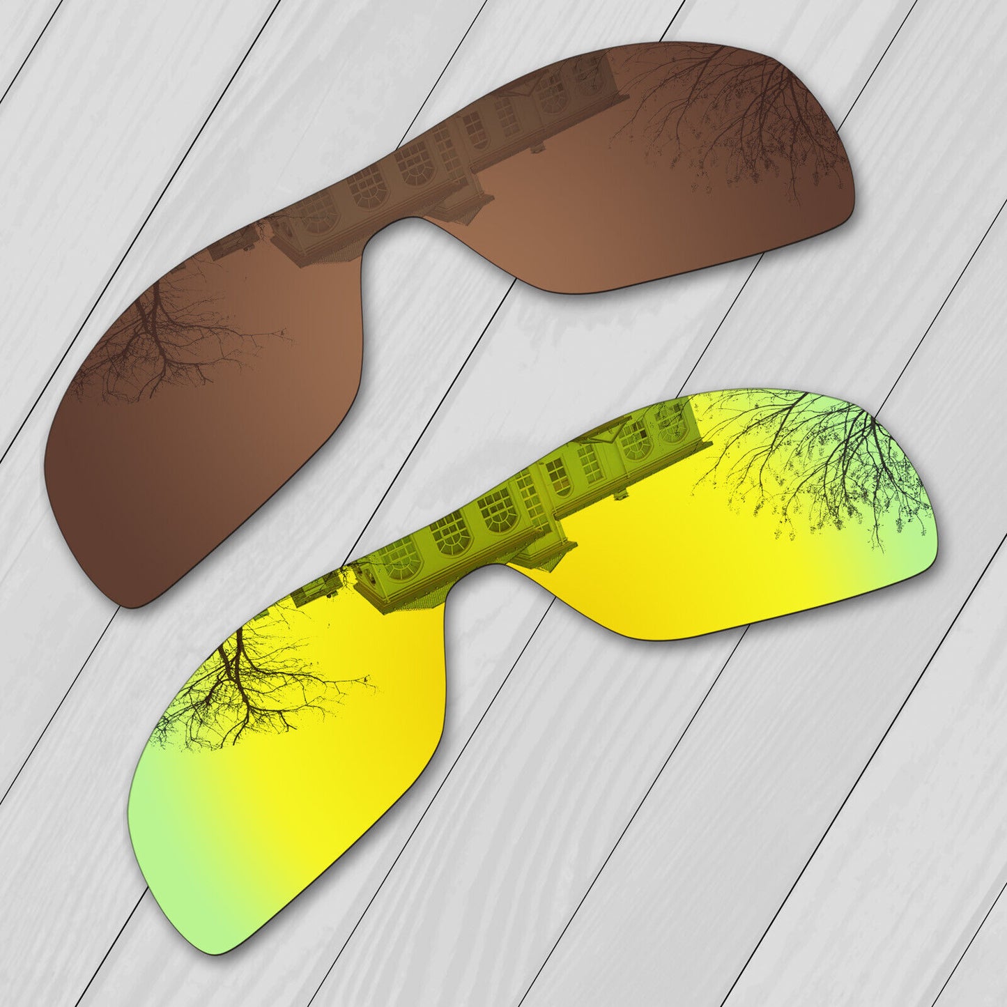 POLARIZED Replacement Lenses For-Oakley Oil Rig Sunglasses Anti-Scratch