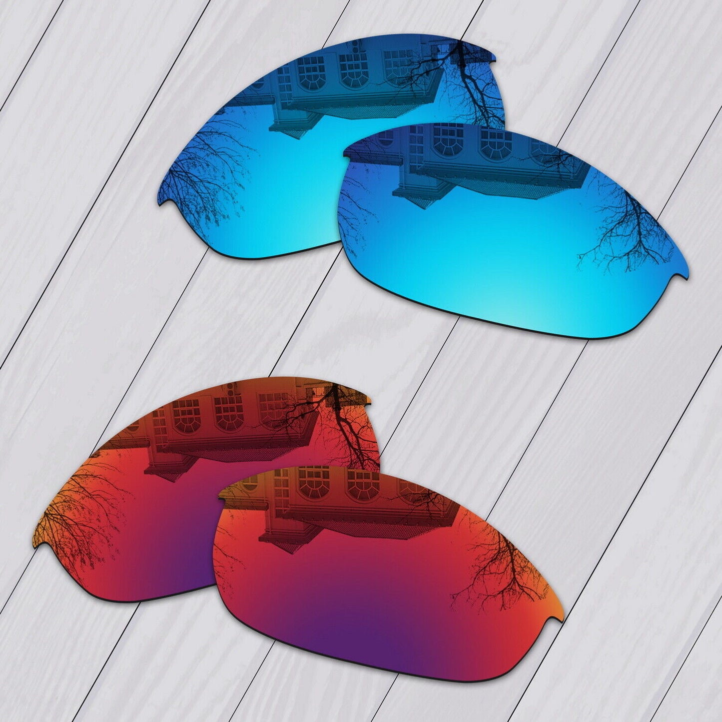POLARIZED Replacement Lenses&Kit For-Oakley Half Jacket Sunglasses Anti-Scratch