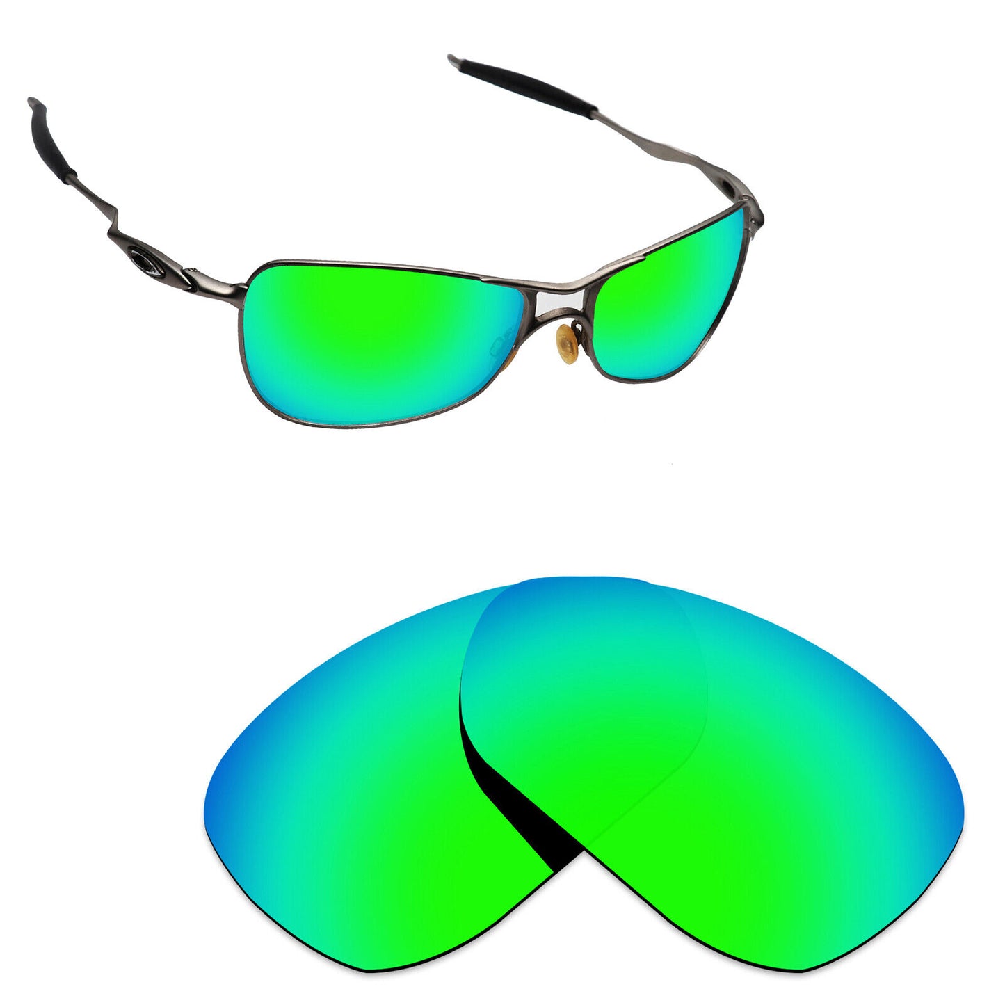 Hawkry Polarized Replacement Lenses for-Oakley Crosshair 1.0 Sunglass - Options