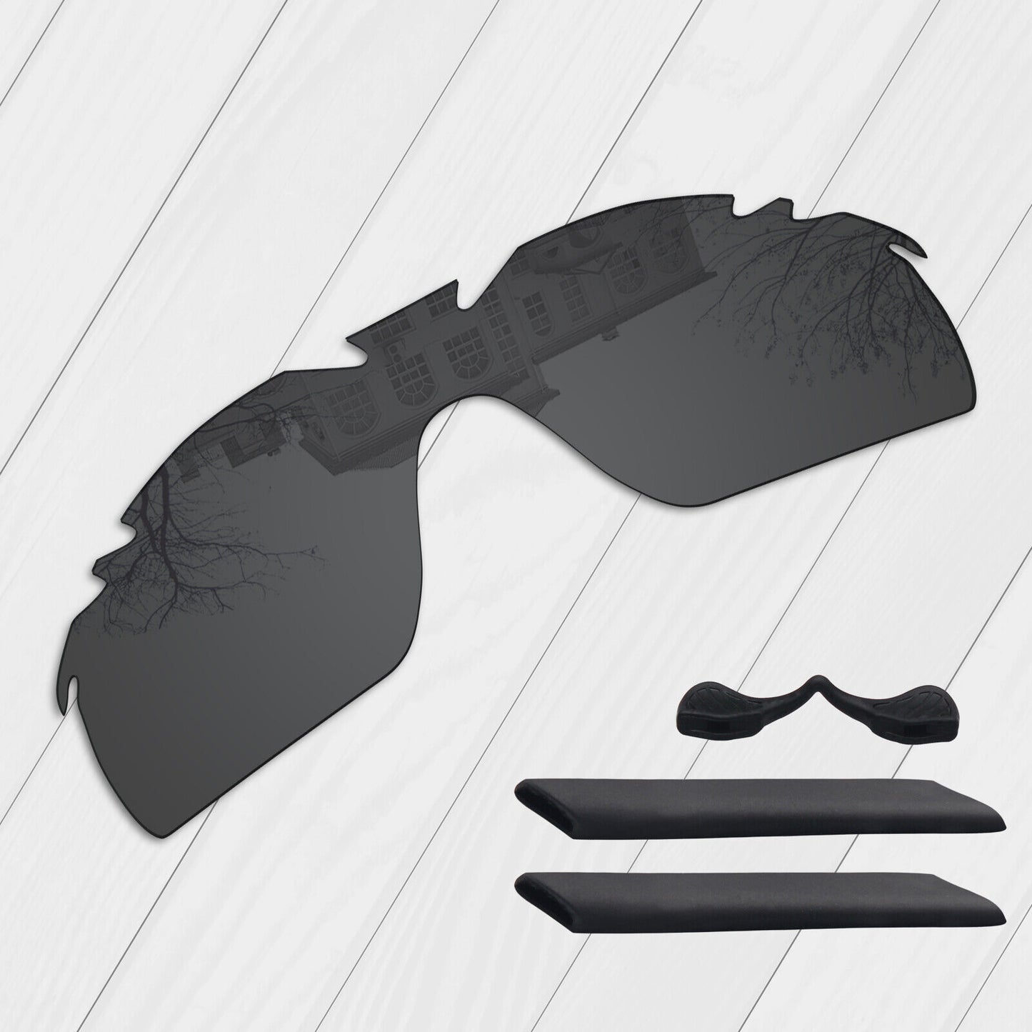 POLARIZED Replacement Lens&Kit For-Oakley Radarlock XL Vented OO9196 Options