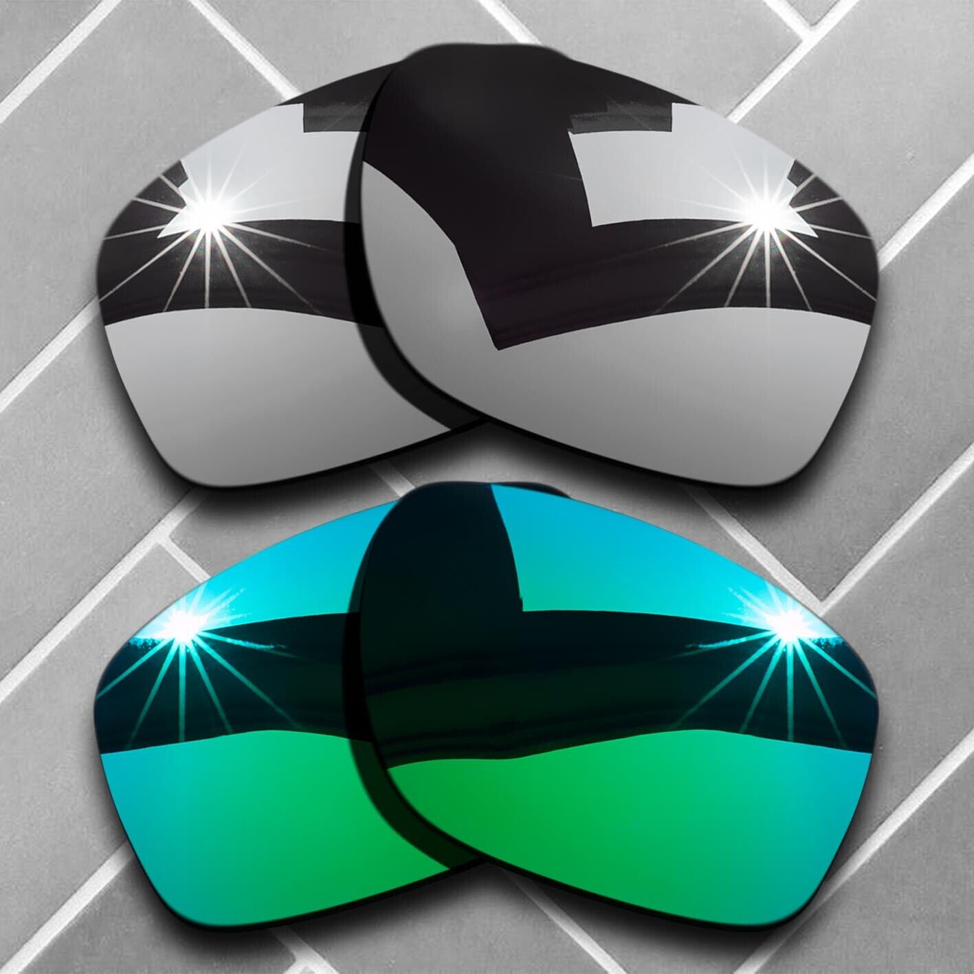 Polarized Anti-Scratch Replacement Lenses for-Oakley Sliver OO9262 Choices US