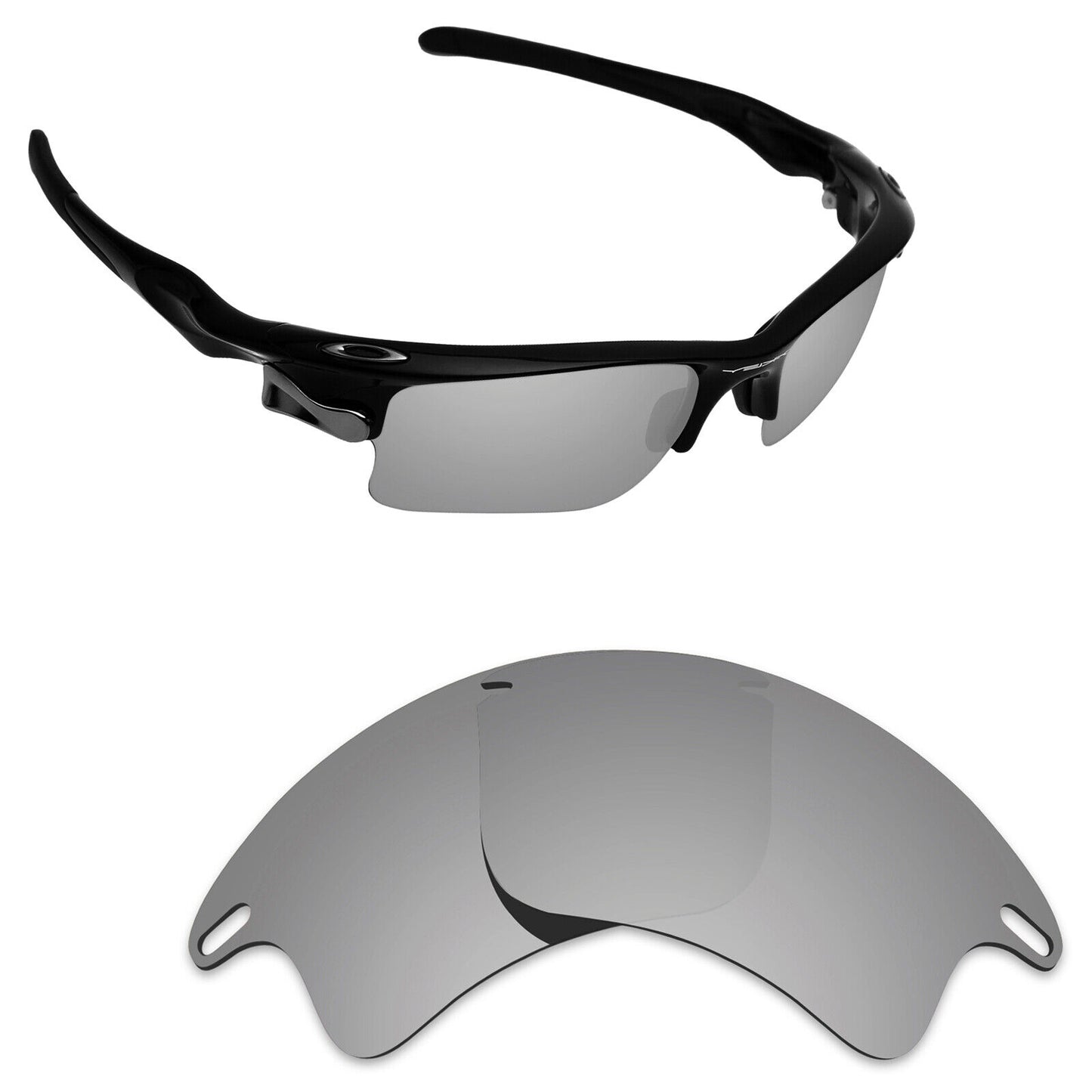 Hawkry Polarized Replacement Lens for-Oakley Fast Jacket XL OO9156 - Options