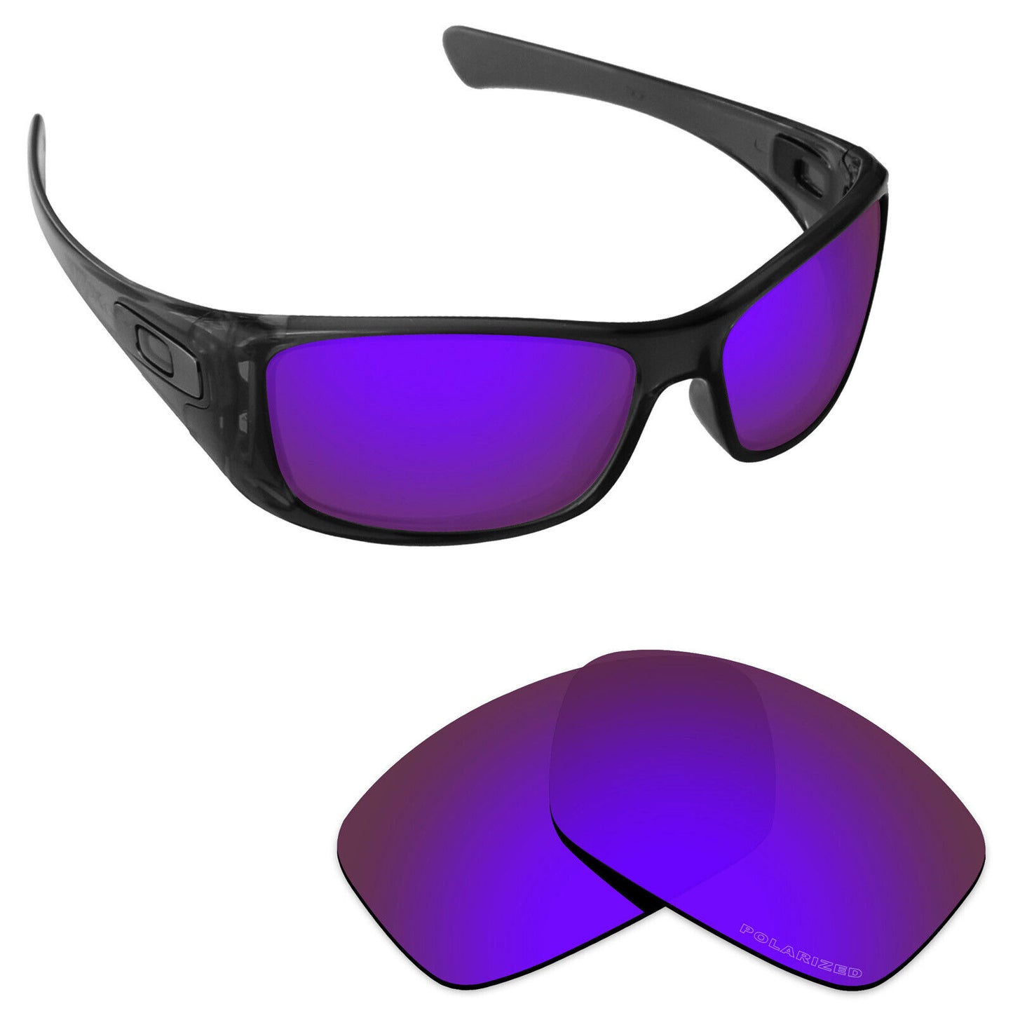 Hawkry Polarized Replacement Lenses for-Oakley Hijinx Sunglass - Option