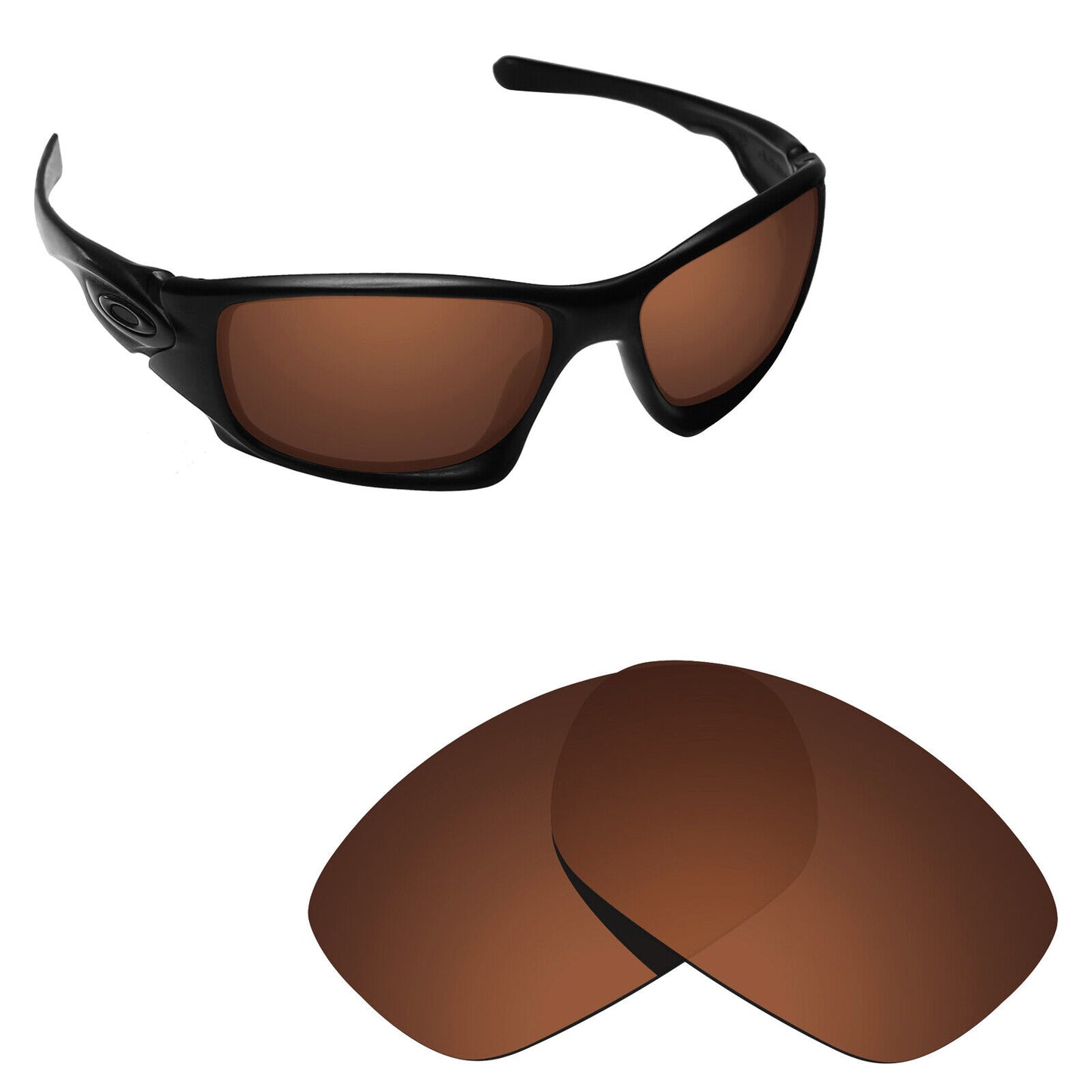 Hawkry Polarized Replacement Lenses for-Oakley Ten OO9128 Sunglass - Options