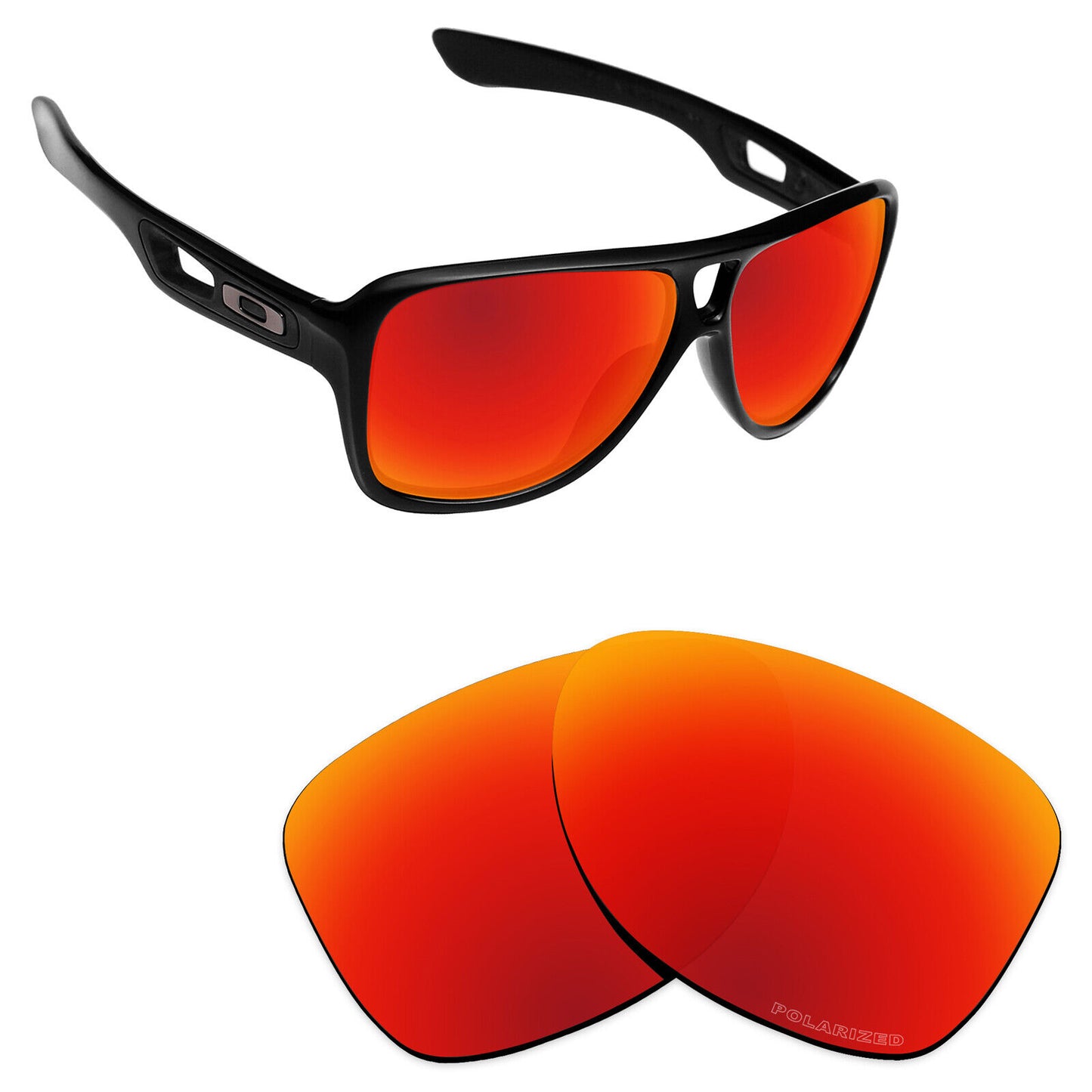 Hawkry Polarized Replacement Lenses for-Oakley Dispatch 2 Sunglass - Options