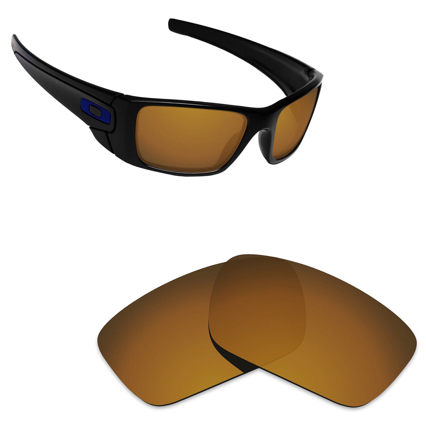 Hawkry Polarized Replacement Lenses for-Oakley Fuel Cell OO9096 - Options